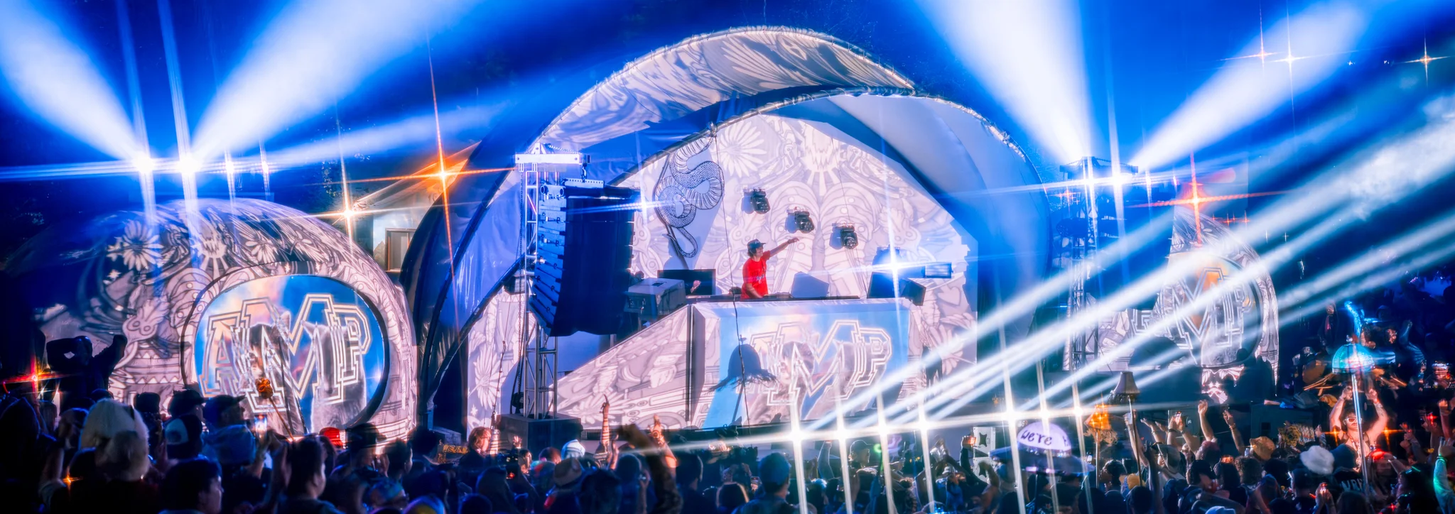 Amp stage Shambhala Music Festival