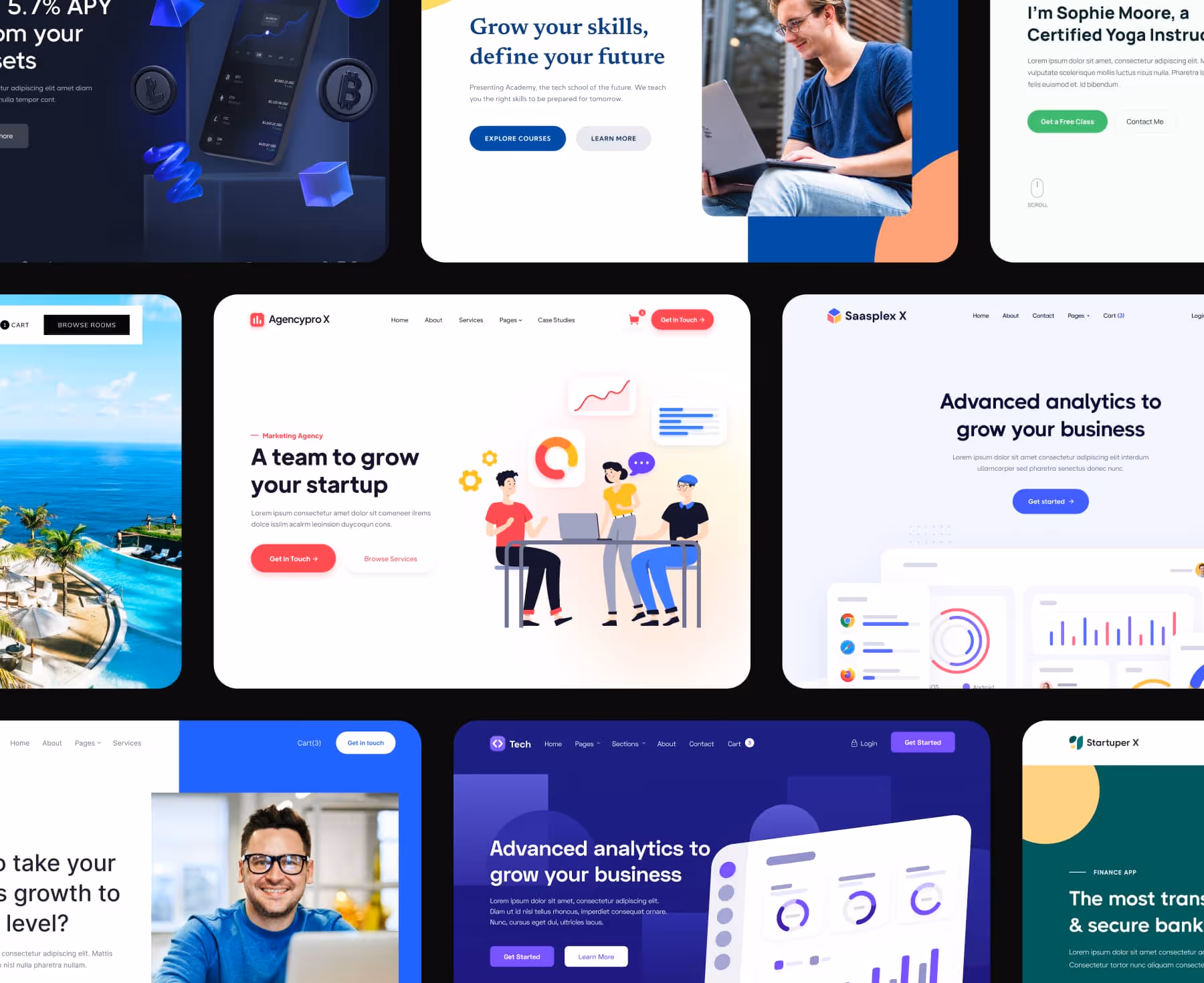 Cinemaflow - More Webflow Templates - Ultimate Video Agency Webflow Template