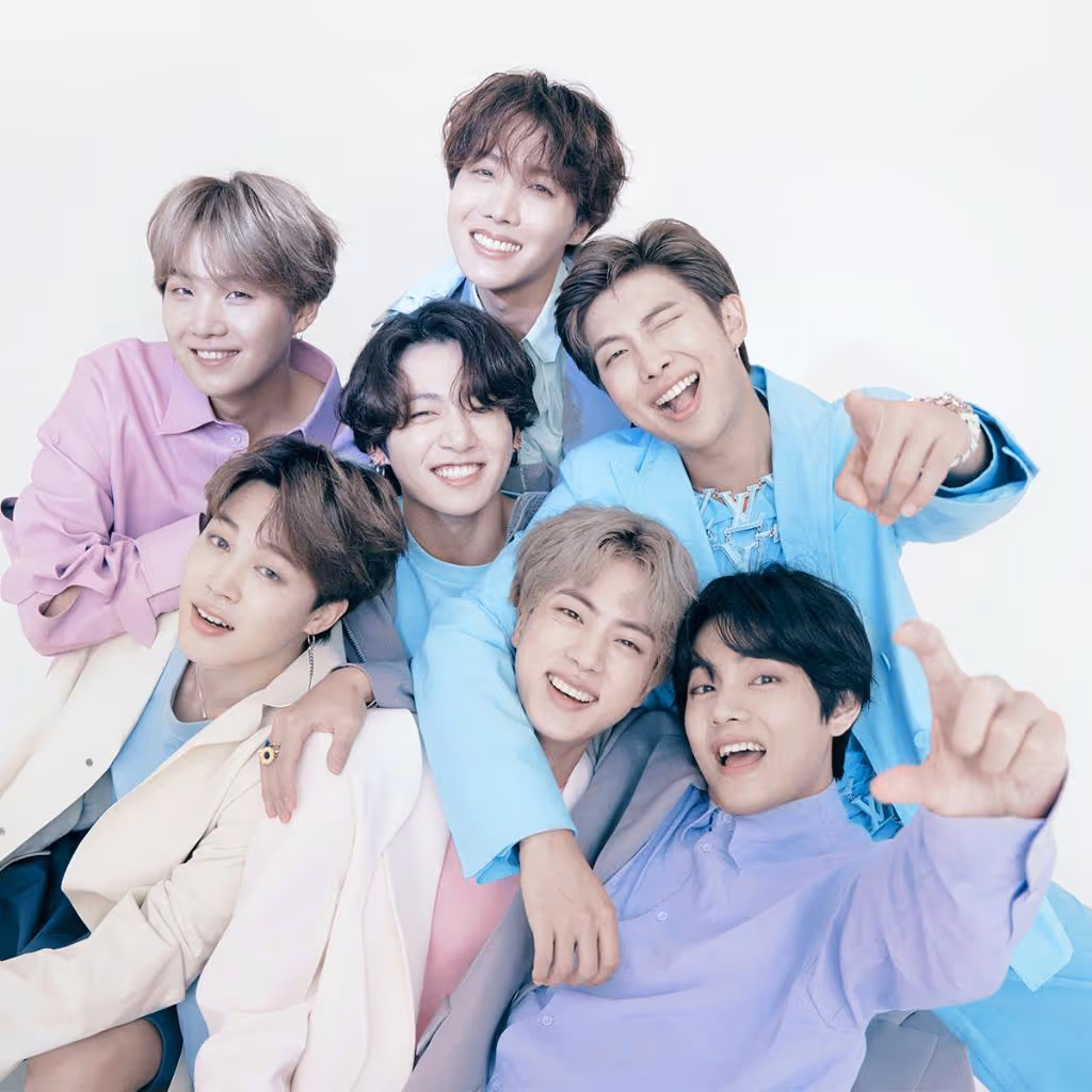 photo des membres de bts