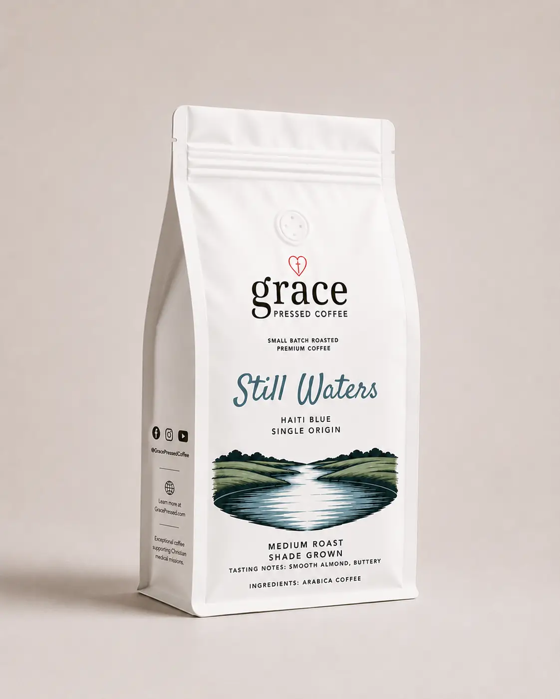 Still Waters 12 oz coffee bag, Haiti Blue single origin