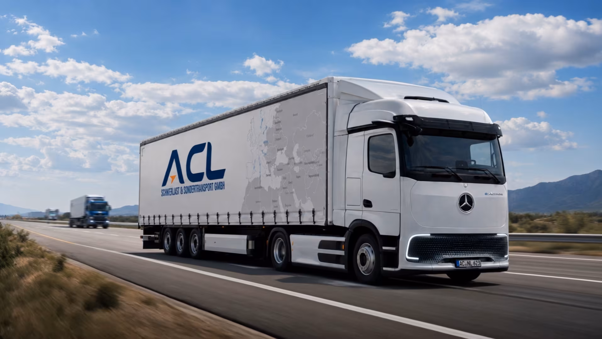 ACL Transport during the heavy-haul transport of a rail vehicle