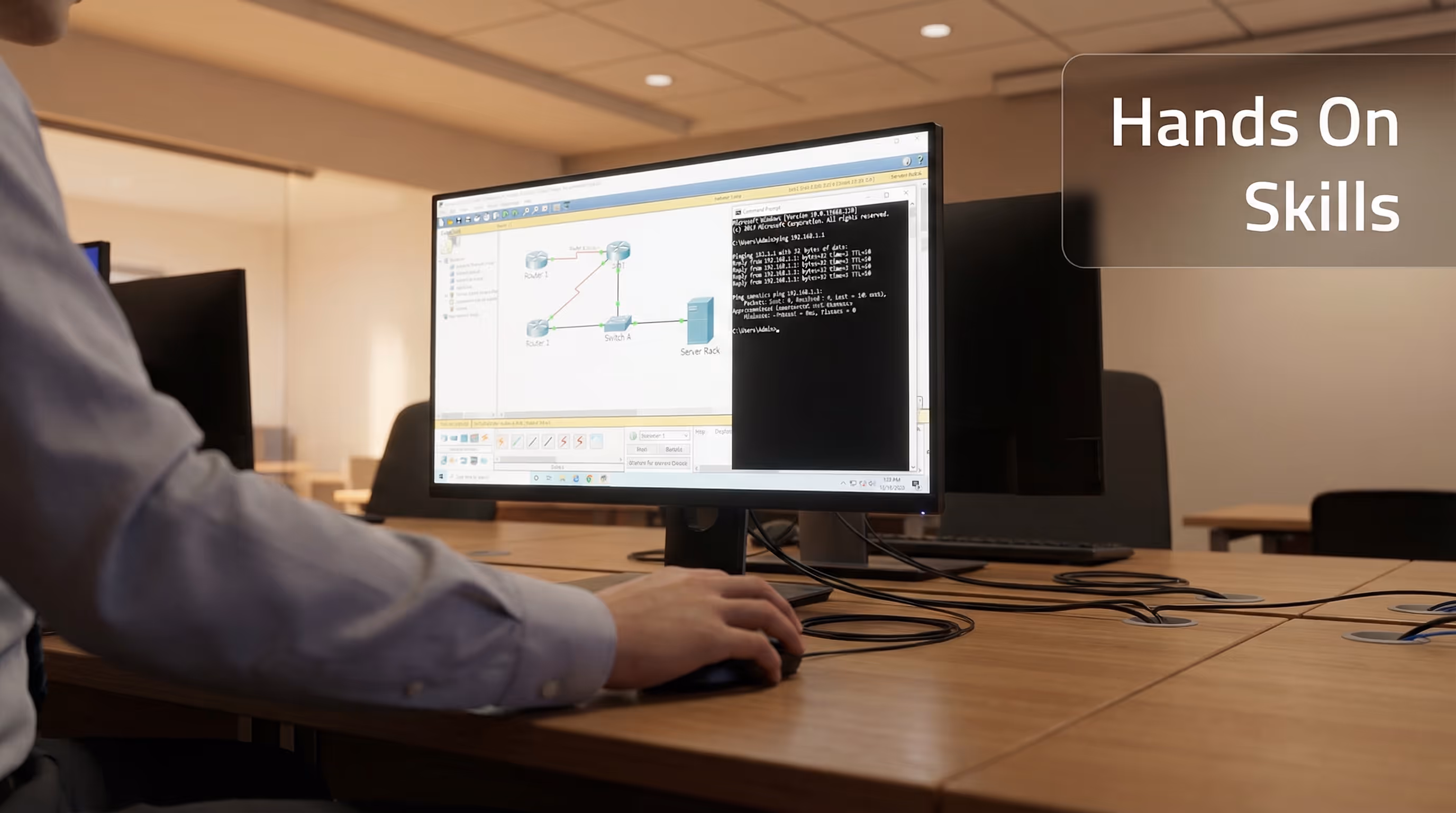 virtual-network-lab-with-hand-on-mouse