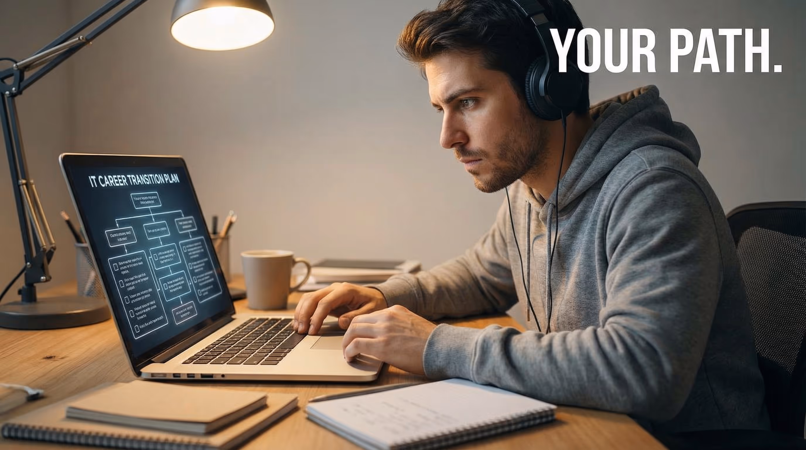 learner-working-through-it-career-transition-steps