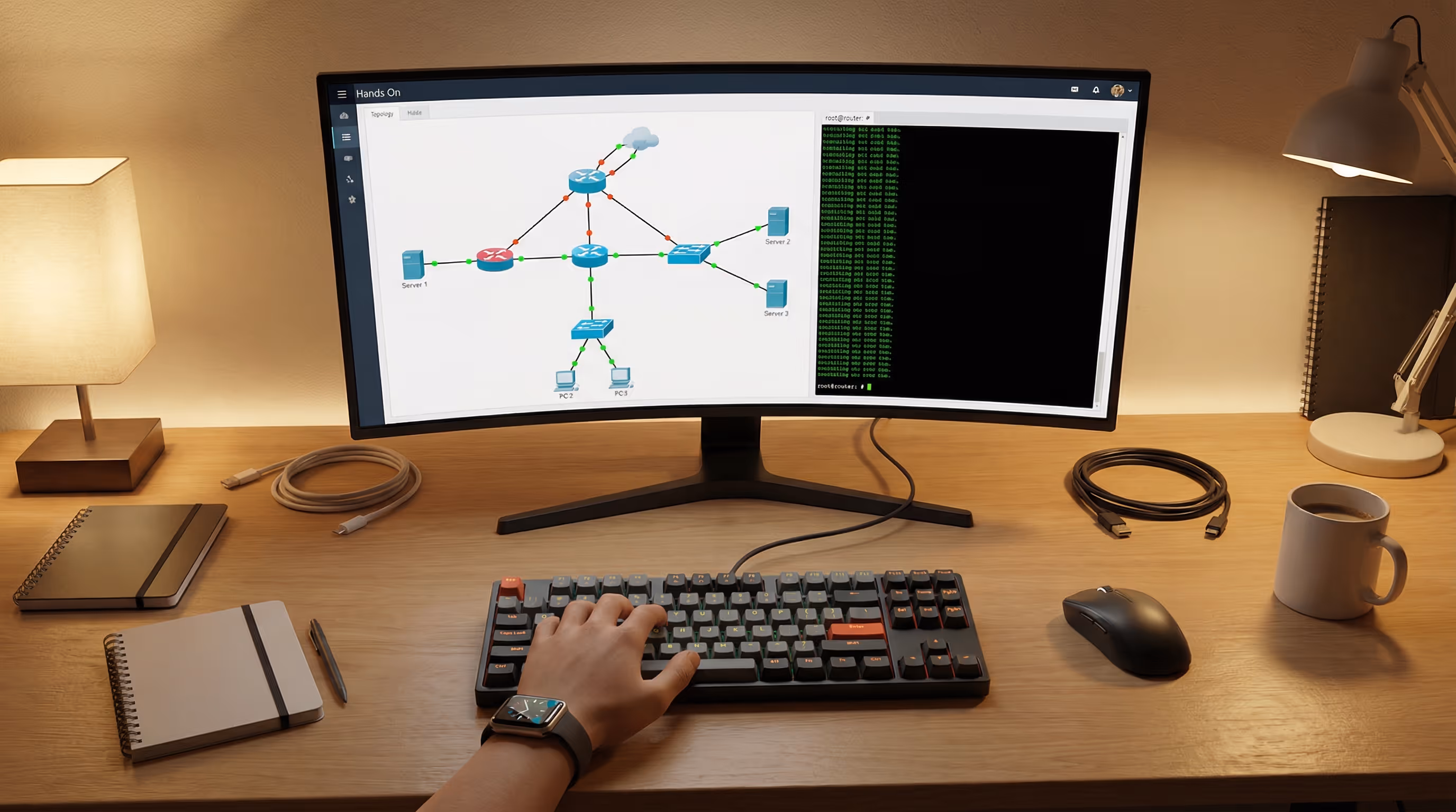virtual-network-lab-interface-showing-topology-and-terminal