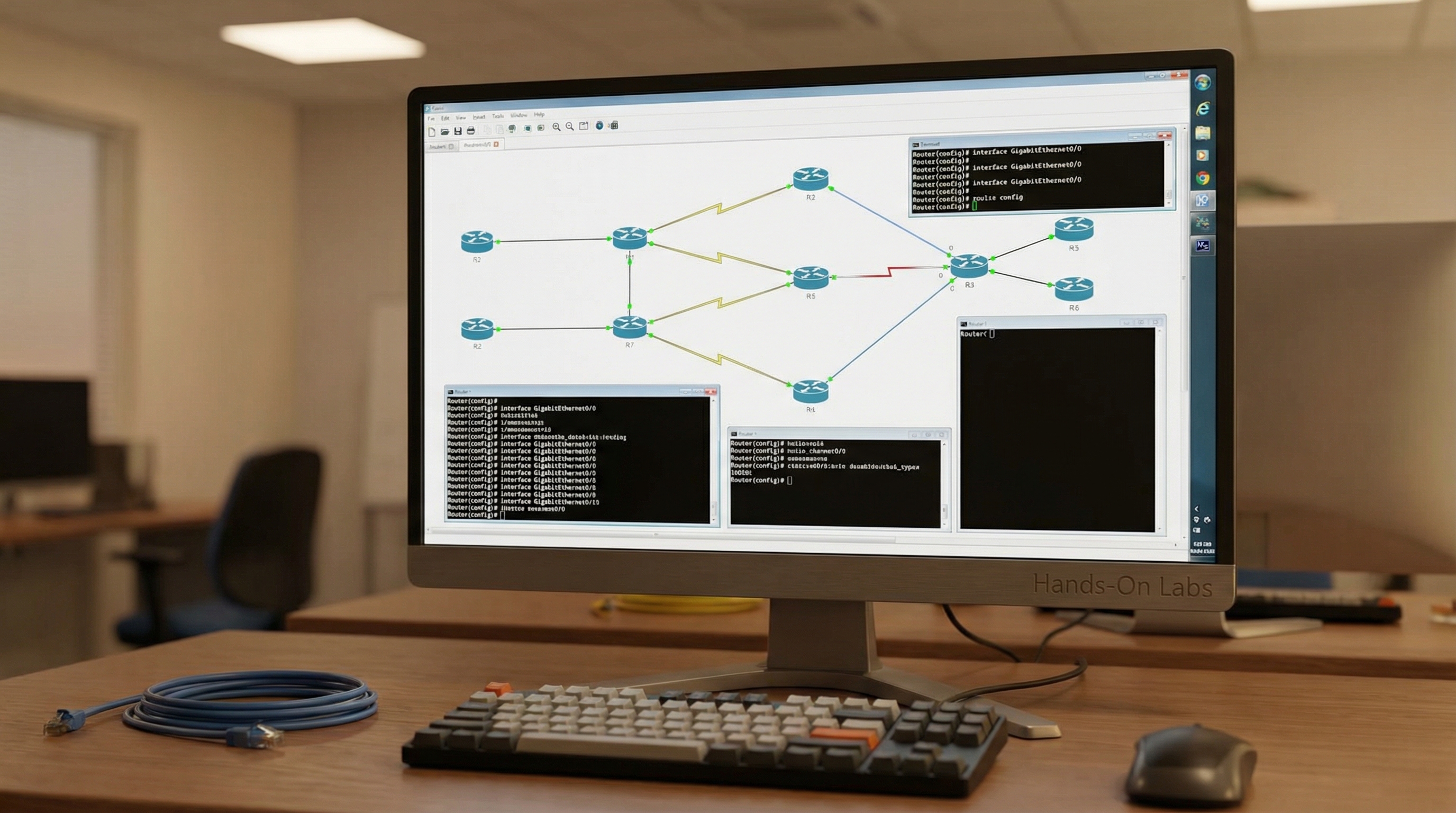virtual-networking-lab-with-router-topology-and-configurations