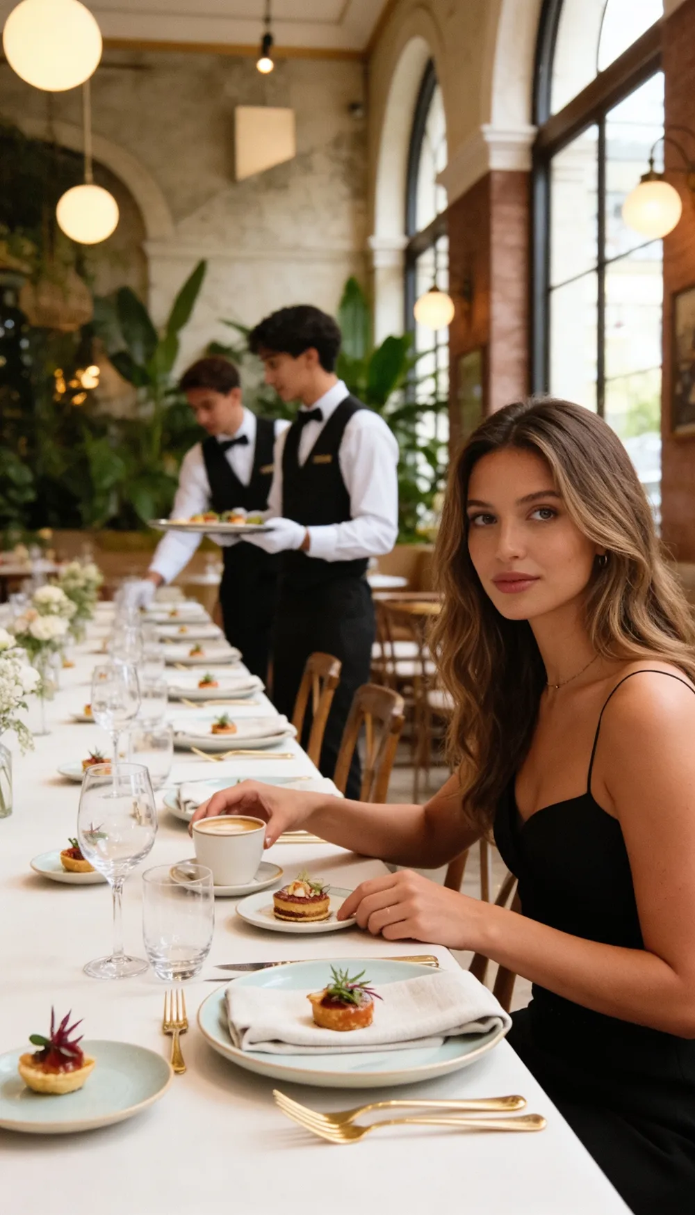 Celebrate the beginning of your journey together in a refined, intimate space. Soft lighting and elegant details create a romantic ambiance, perfect for sharing this special moment with loved ones.