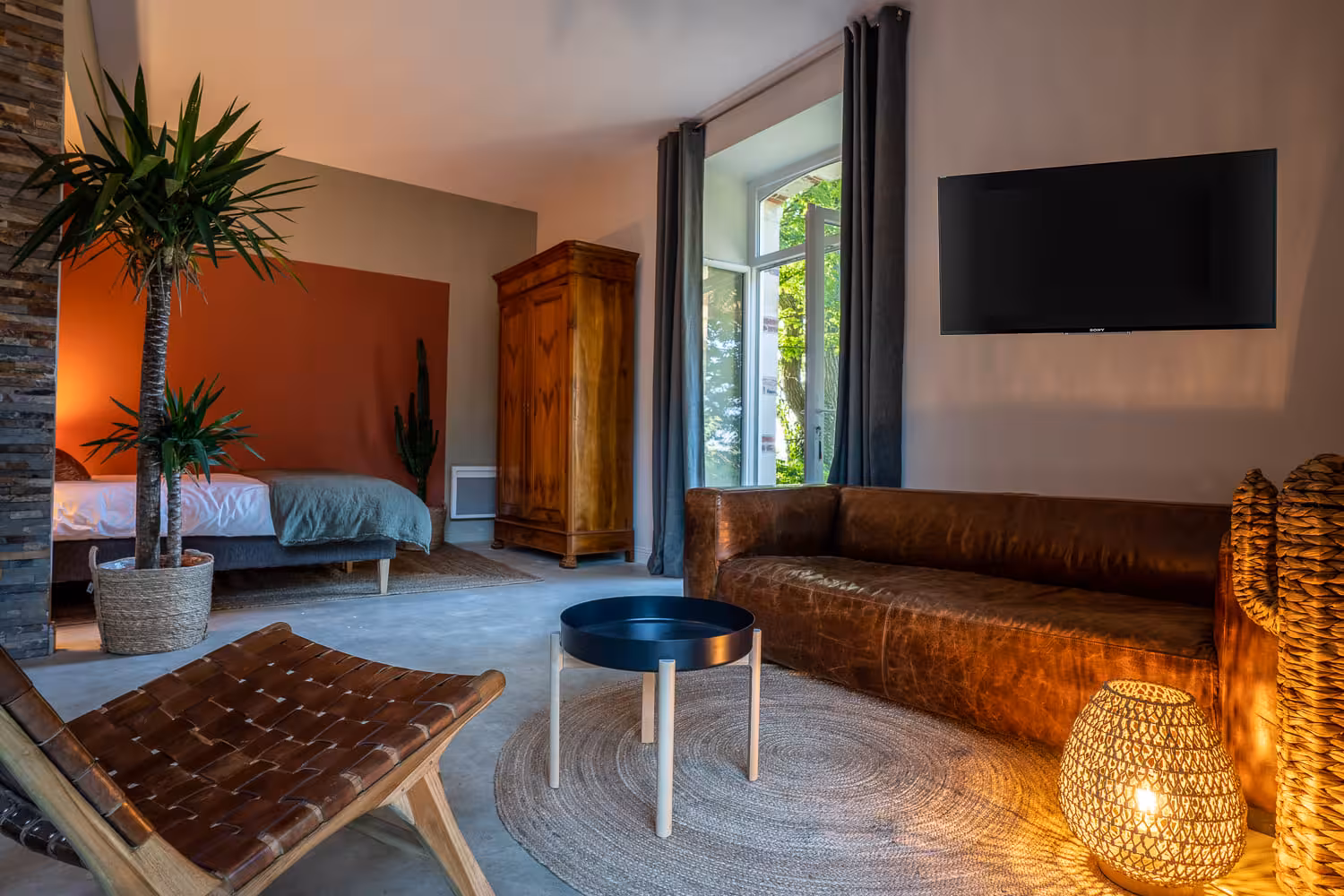 Studio avec espace salon au Château des Forges à Angers