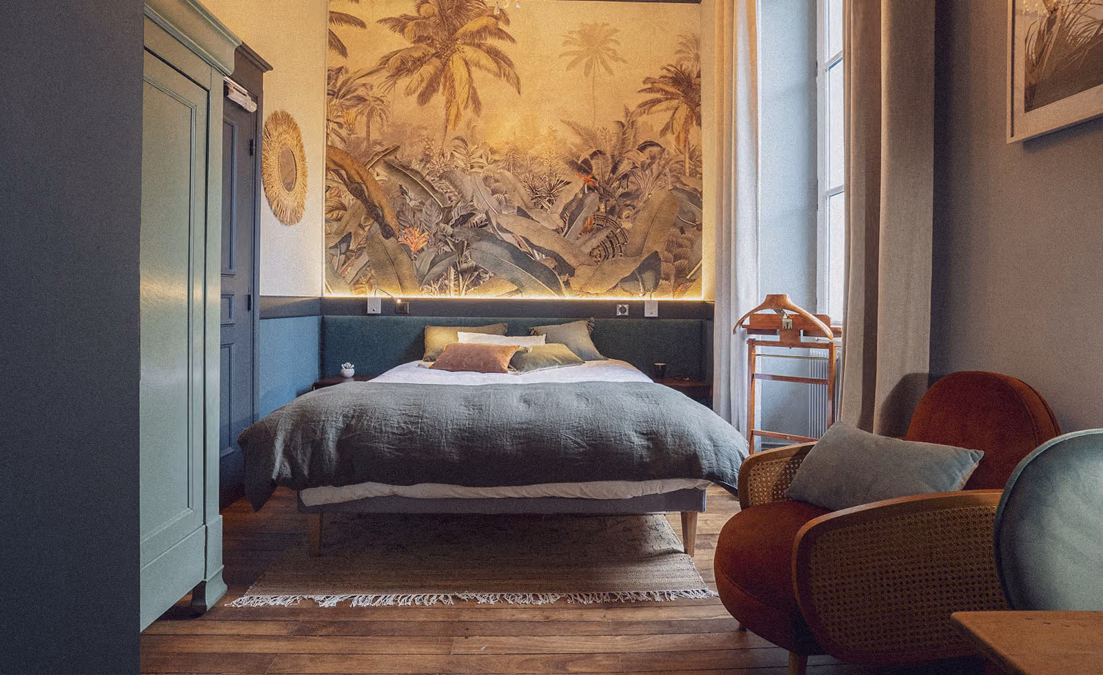 Chambre Classique confortable au Château des Forges à Angers