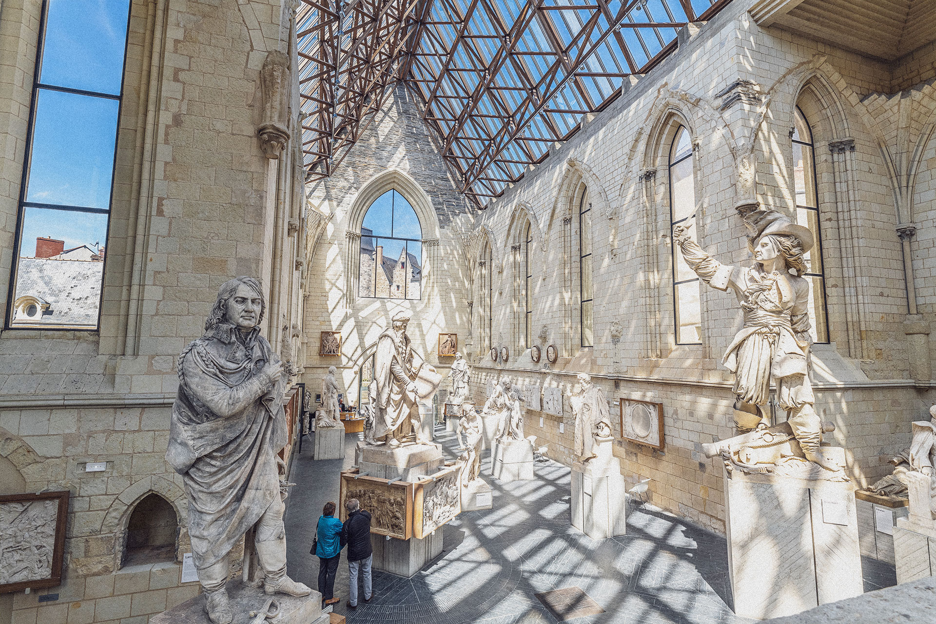 Vue de la galerie David d'Angers