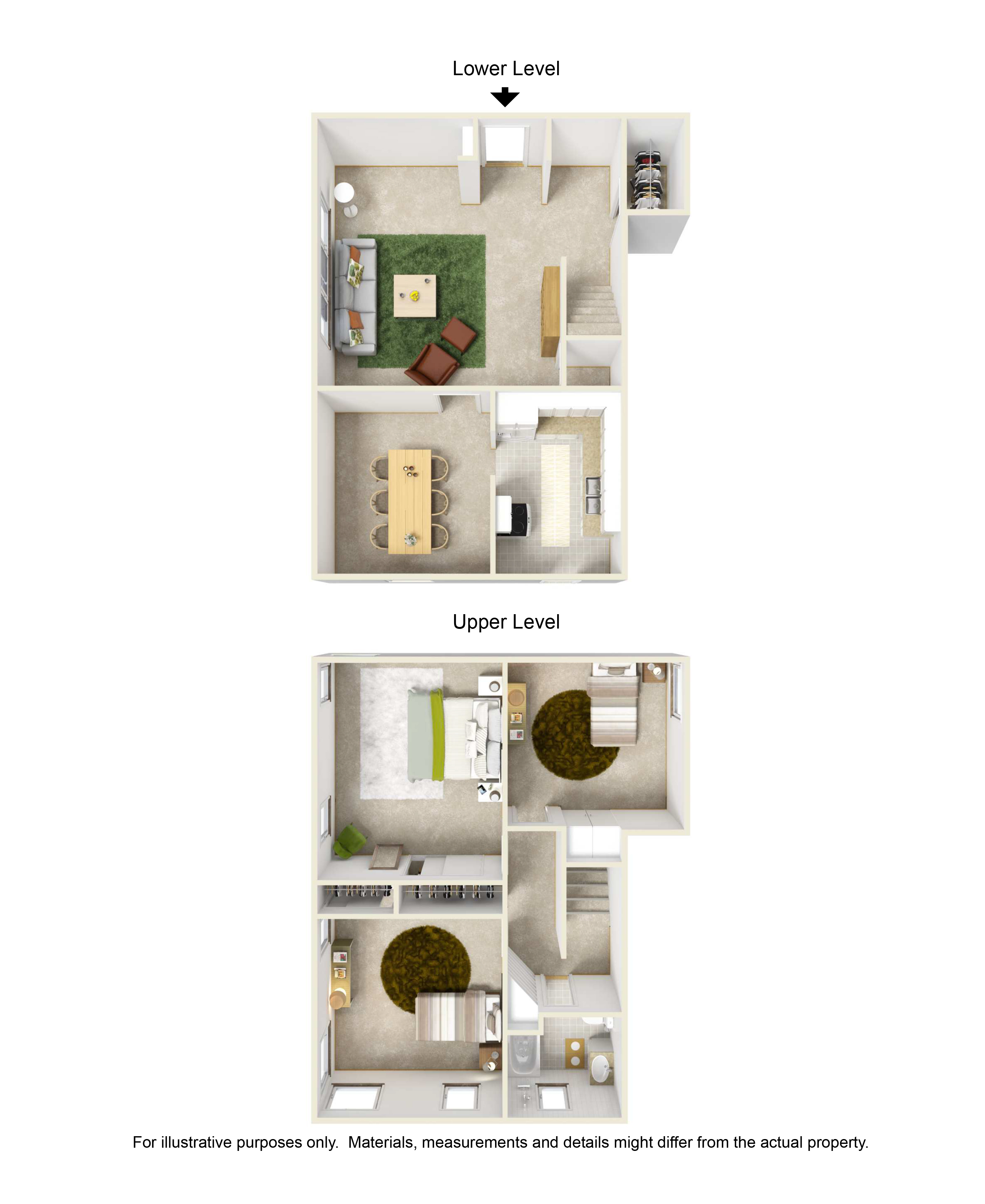 3x1 Floor plan layout