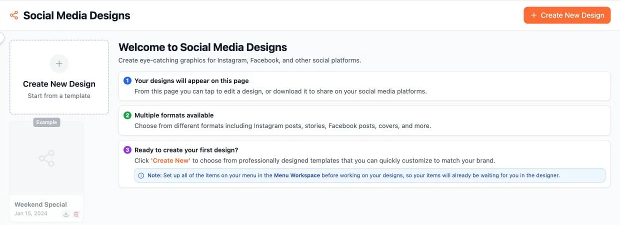 Social Media Designs