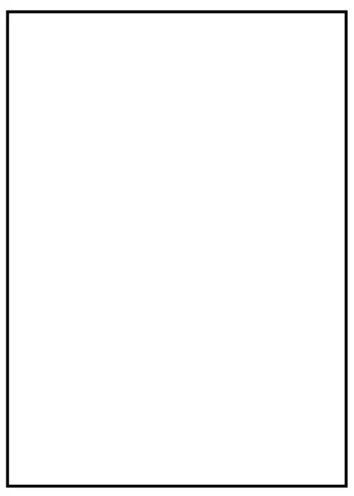 a black outline of a rectangle door