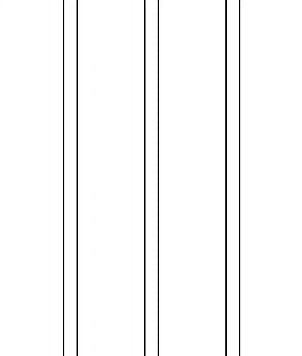 a close up of a line drawing of fence rods 