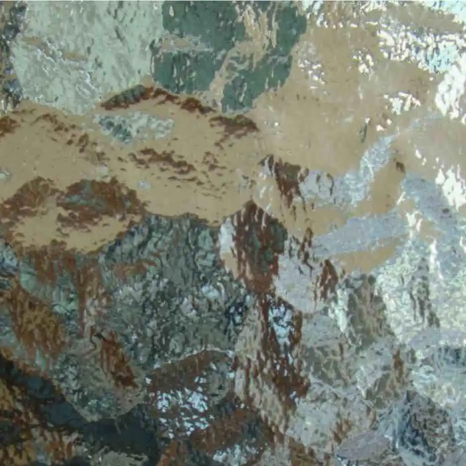 a glass pane with bubble detail