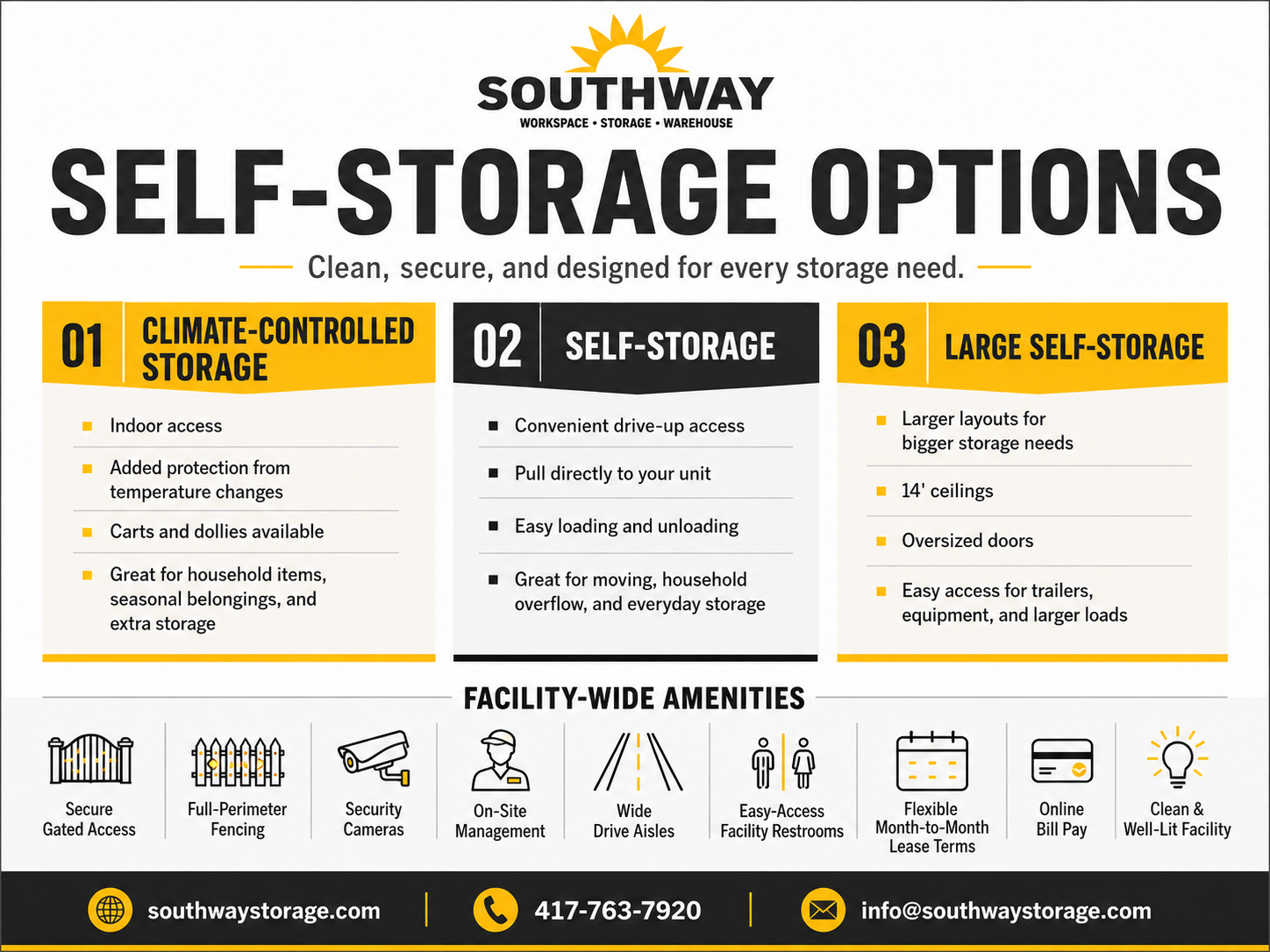 CLIMATE & MINI STORAGE