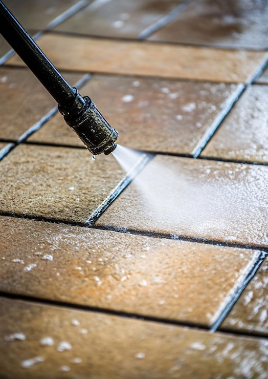 Pressure washing