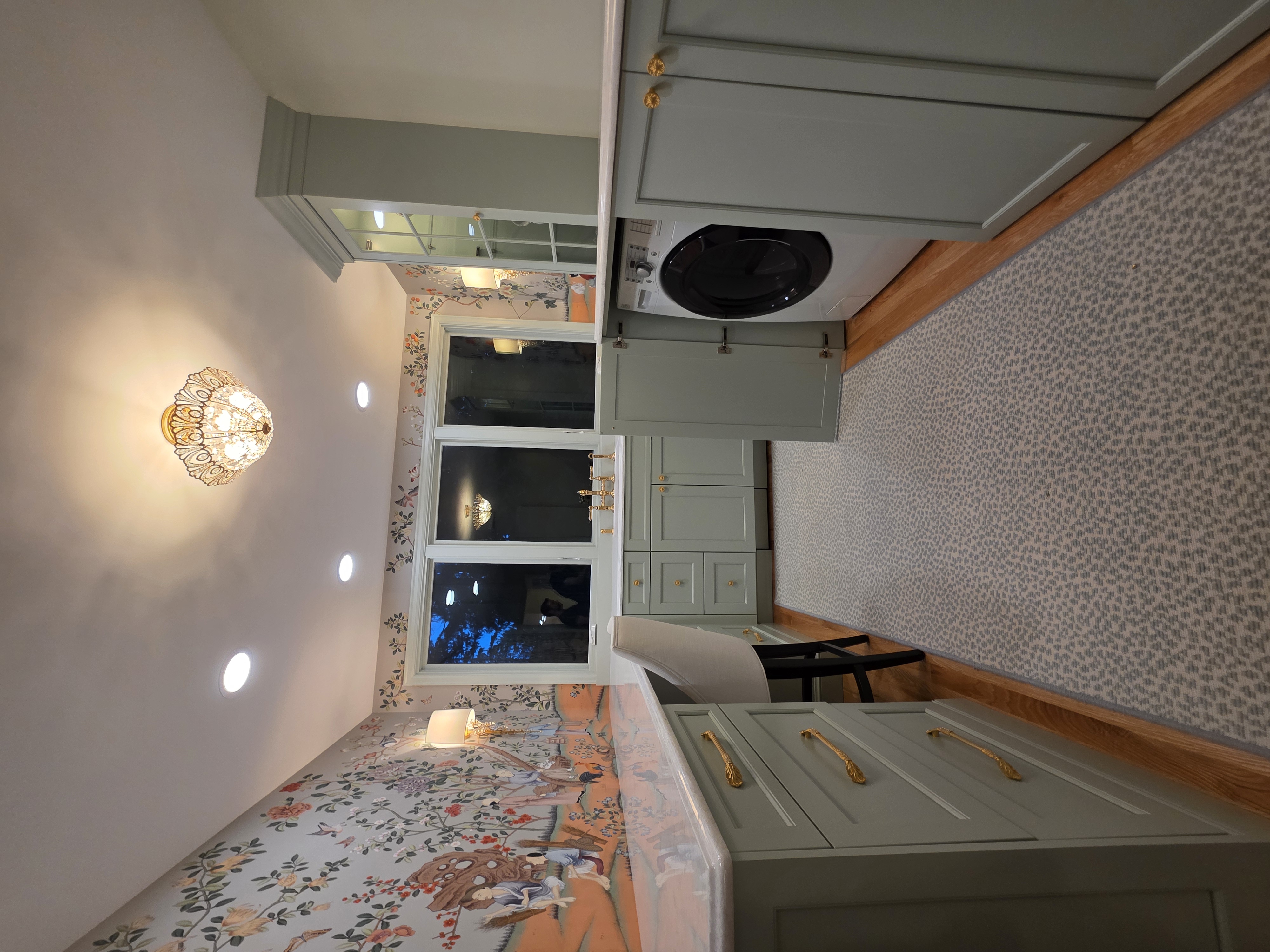 Interior view from the Bridal Trails colonial home renovation in Bellevue, WA by Madison Design Build