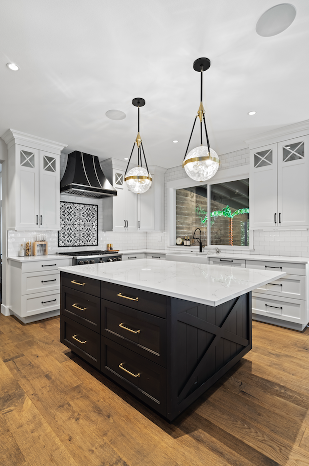 Interior view from the Cathcart full scope home renovation in Snohomish, WA by Madison Design Build
