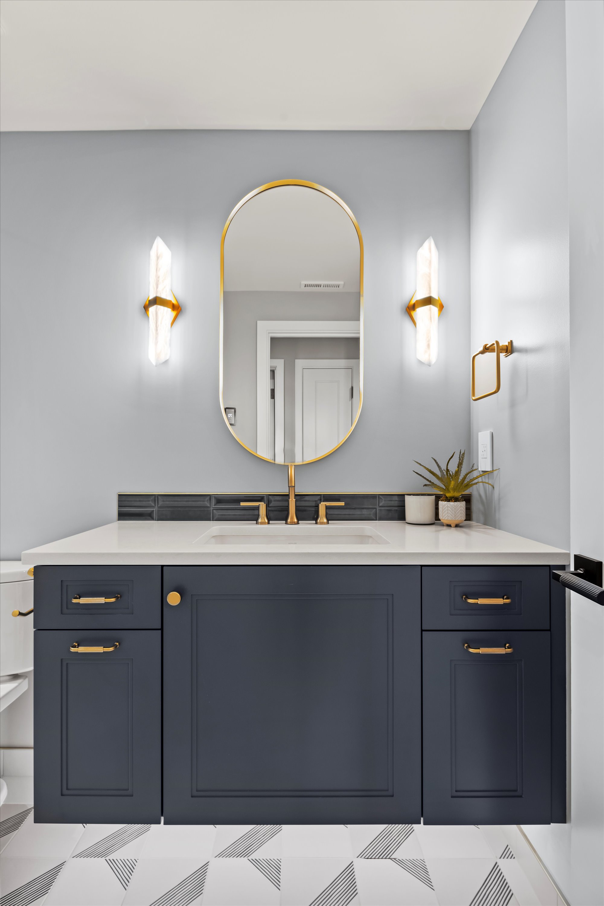 Interior view from the Viewpoint full scope home renovation in Redmond, WA by Madison Design Build