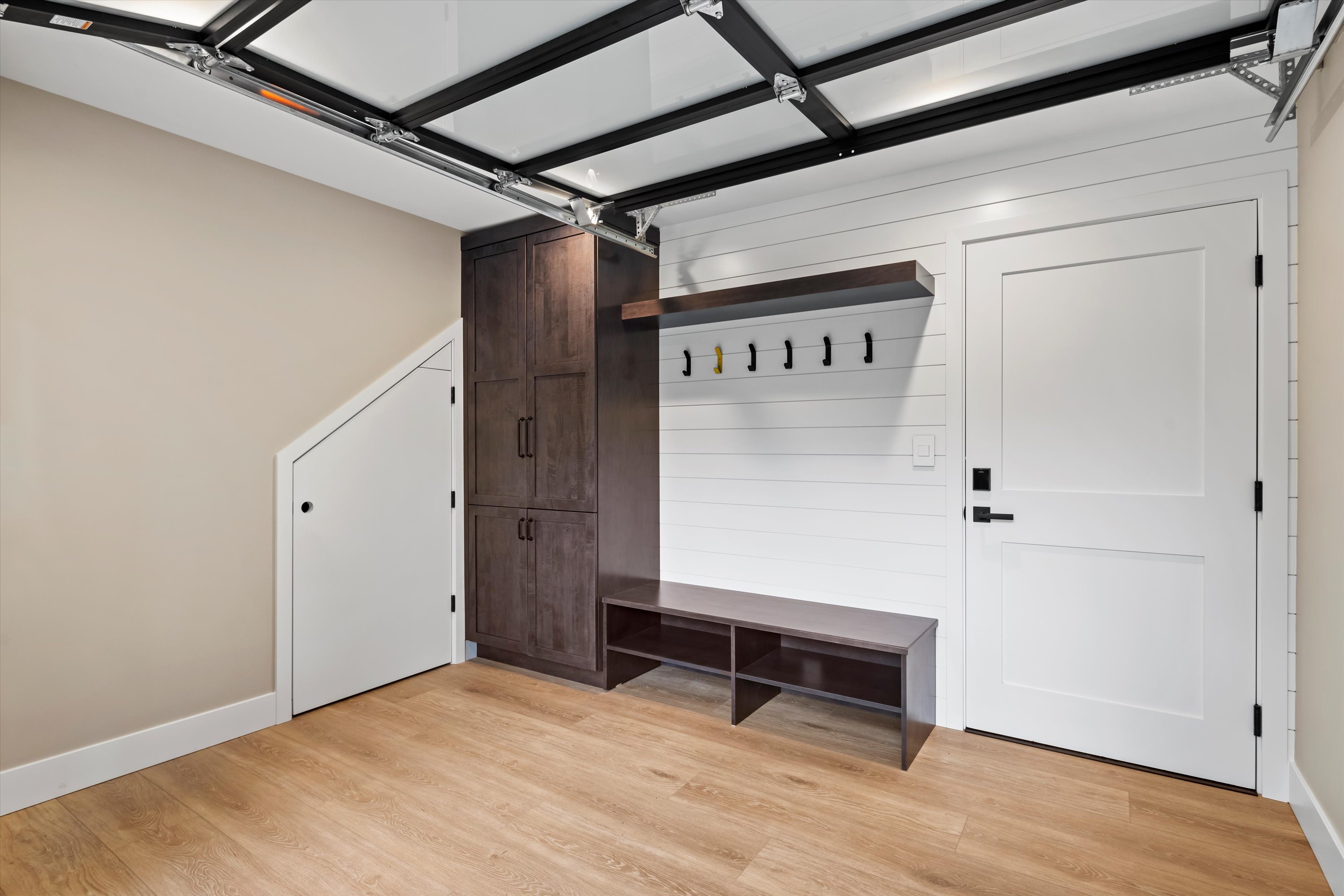 Interior detail from the Viewpoint down-to-the-studs renovation in Redmond, WA by Madison Design Build