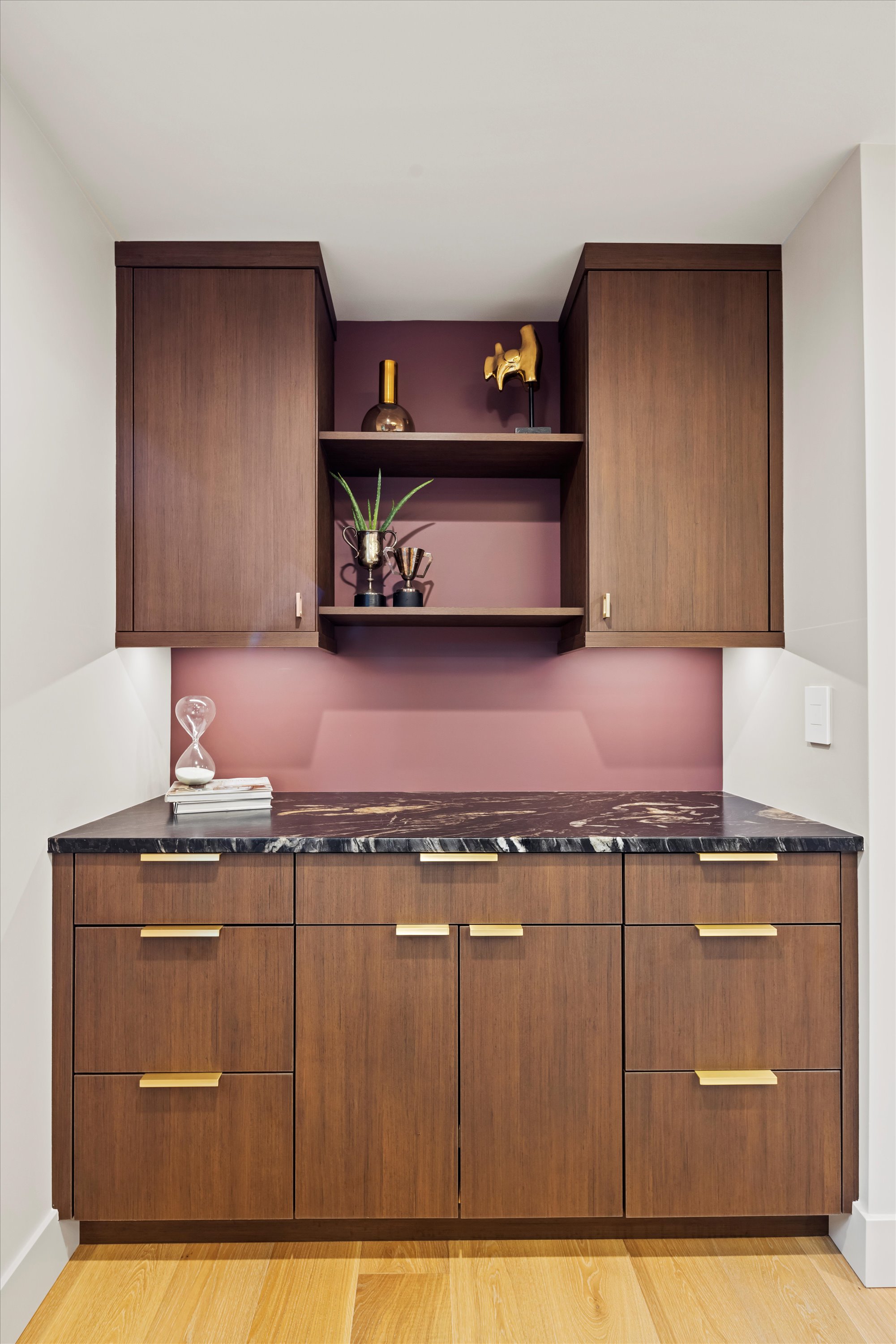 Interior detail from the Viewpoint down-to-the-studs renovation in Redmond, WA by Madison Design Build
