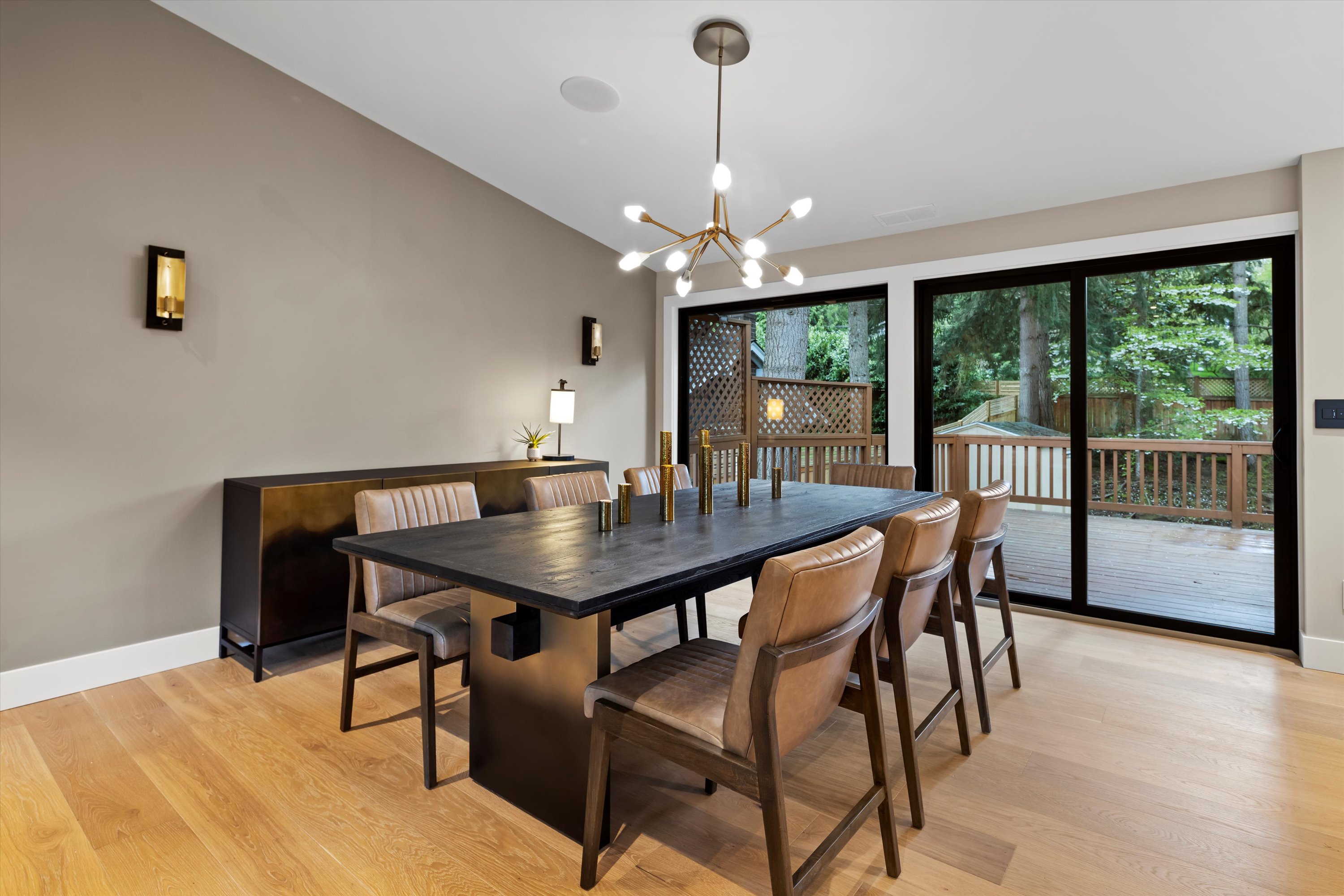 Interior detail from the Viewpoint down-to-the-studs renovation in Redmond, WA by Madison Design Build