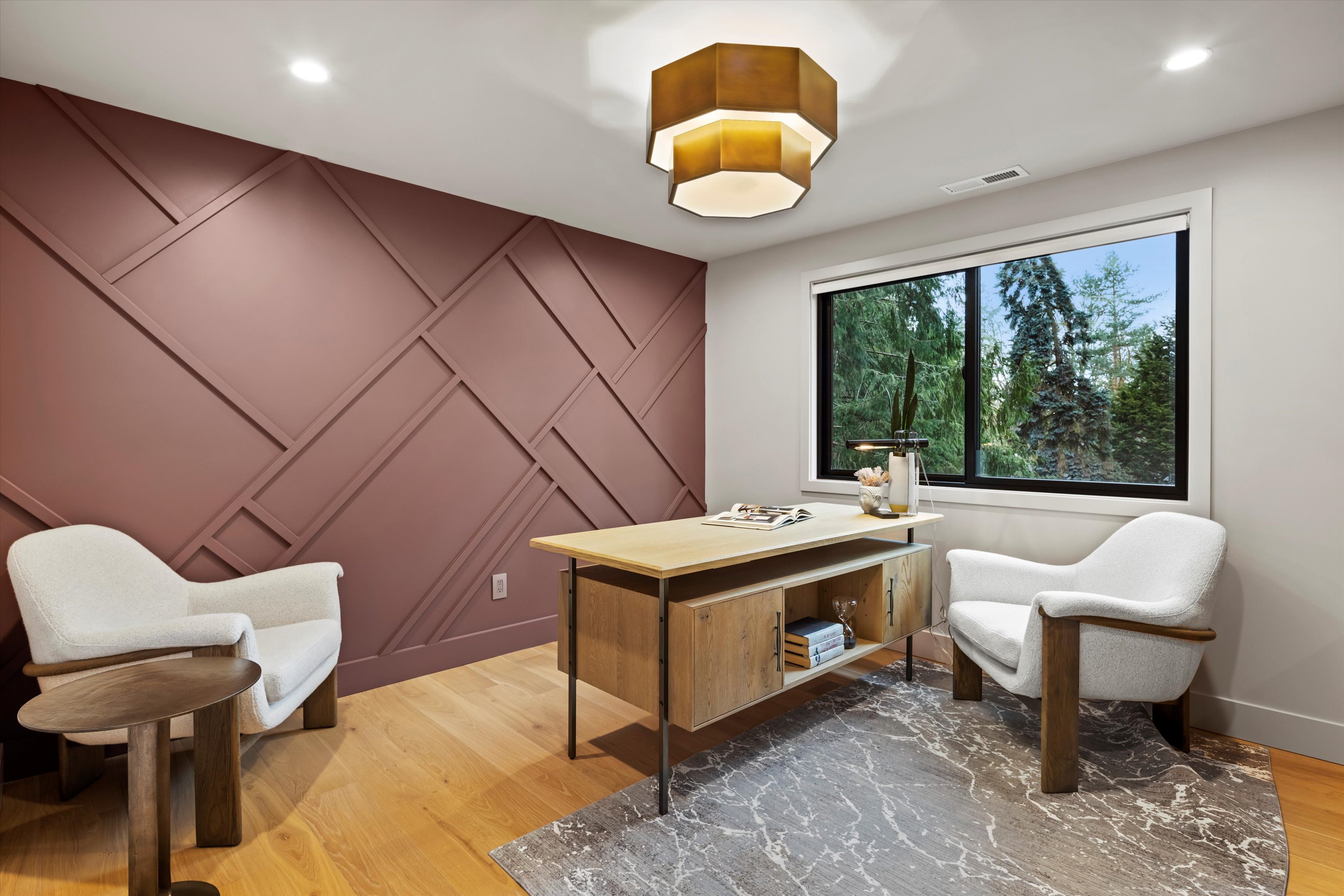 Interior view from the Viewpoint full scope home renovation in Redmond, WA by Madison Design Build