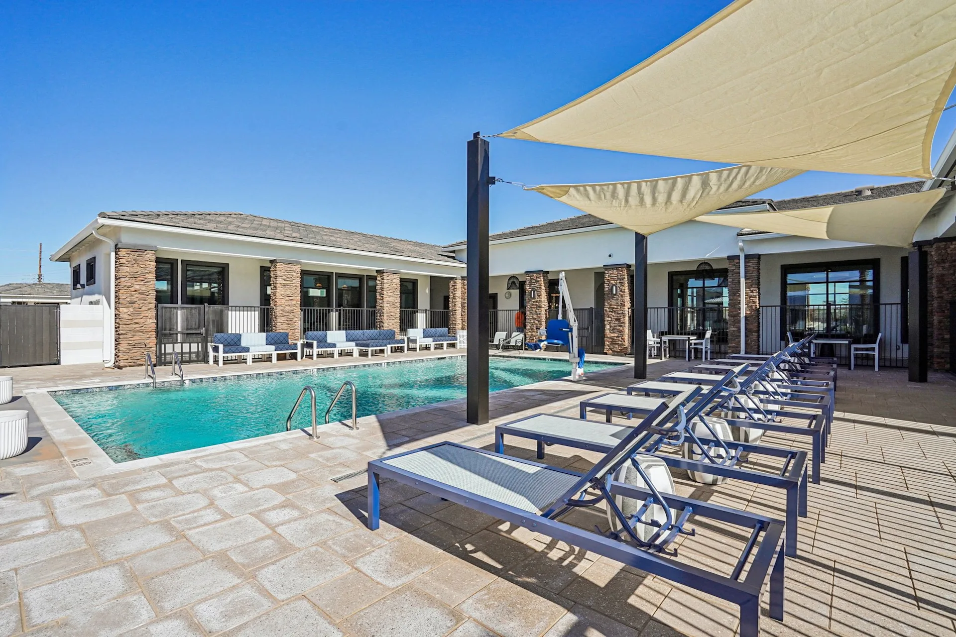 Pool area