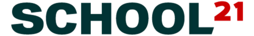 School21 logo with 'SCHOOL' in dark letters and '21' in red.
