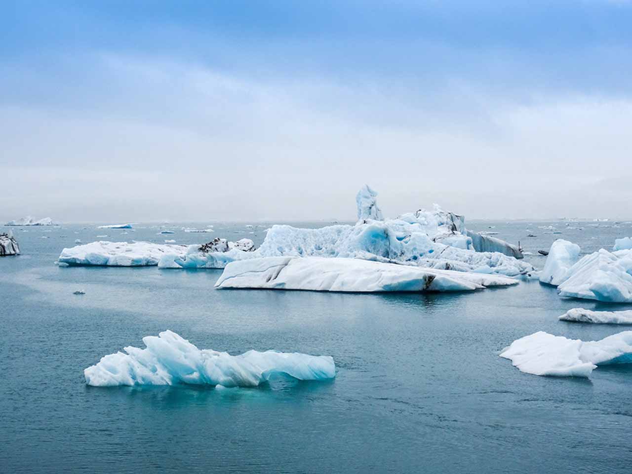 Eis schmilzt klimawandel klimaneutralität