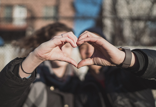 Die Liebe feiern am Valentinstag