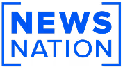 News Nation blue text logo with rectangular brackets around it.