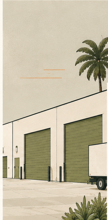Industrial warehouse property
