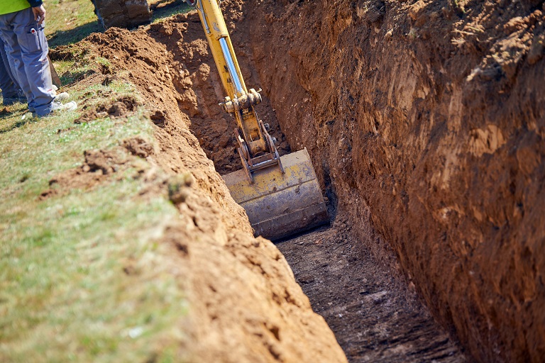 [background image] image of construction equipment (for a construction company)