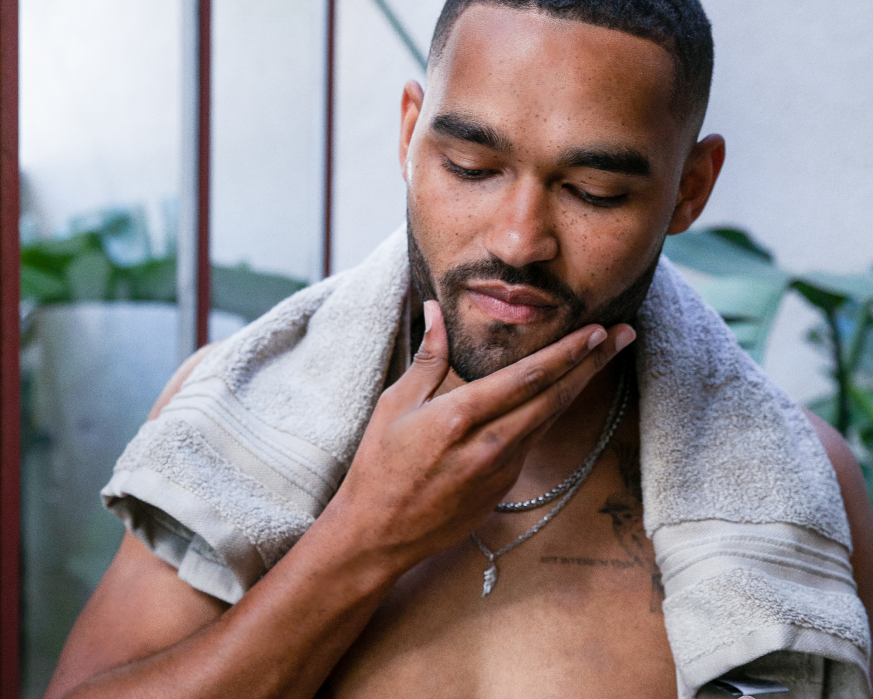 Tantrum Agency personal care branding for BLESSWELL featuring men’s grooming and skincare products