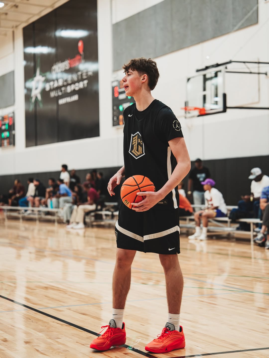 Tantrum Agency Legynds Basketball Club identity shown across player apparel and basketball photography