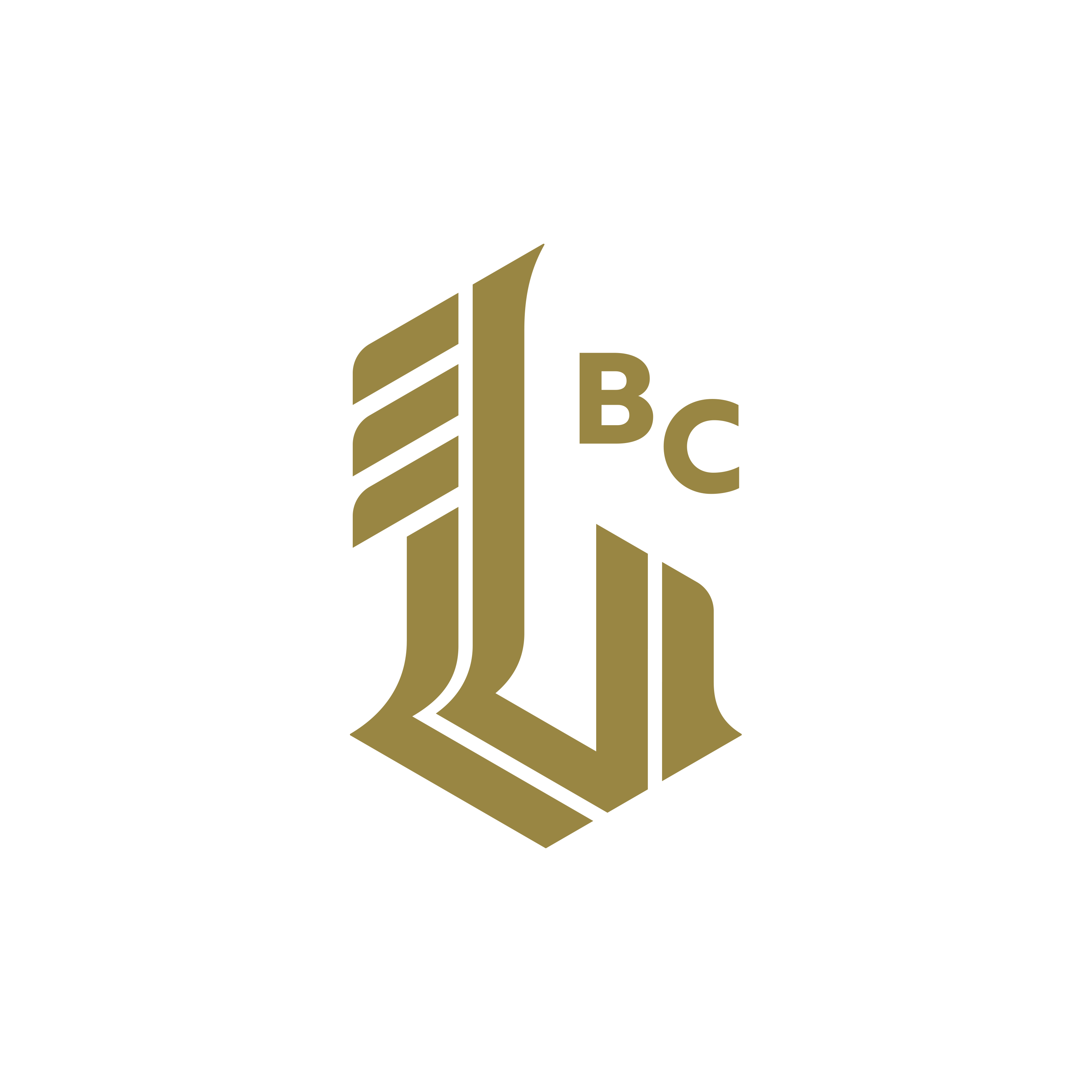Legynds Basketball Club gold monogram identity created by Tantrum Agency