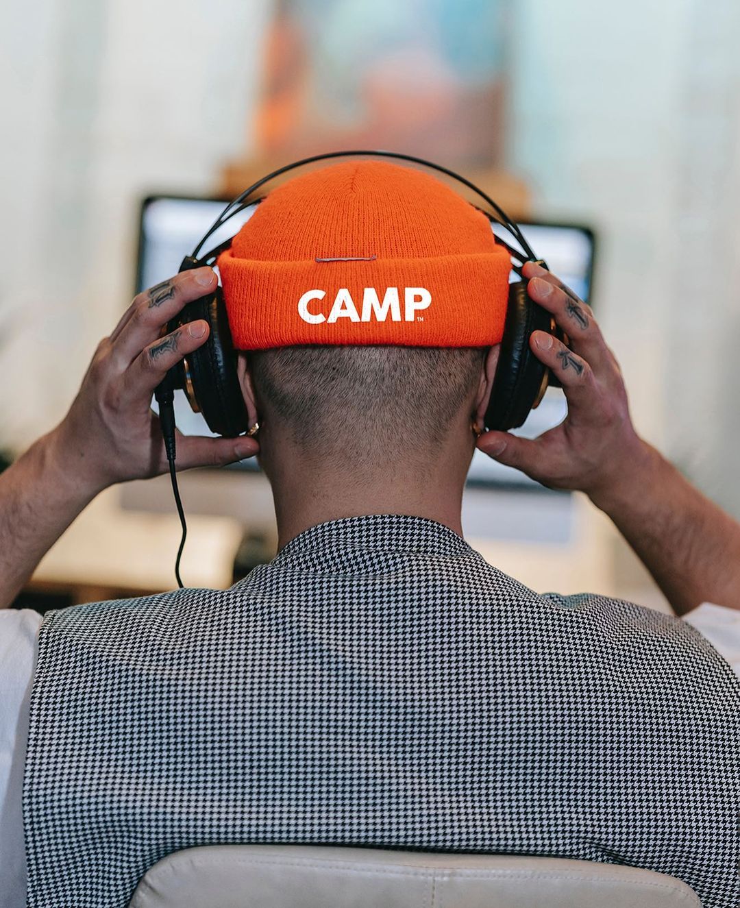 Tantrum Agency visual identity for CAMP featuring playful graphics and nature-inspired brand elements