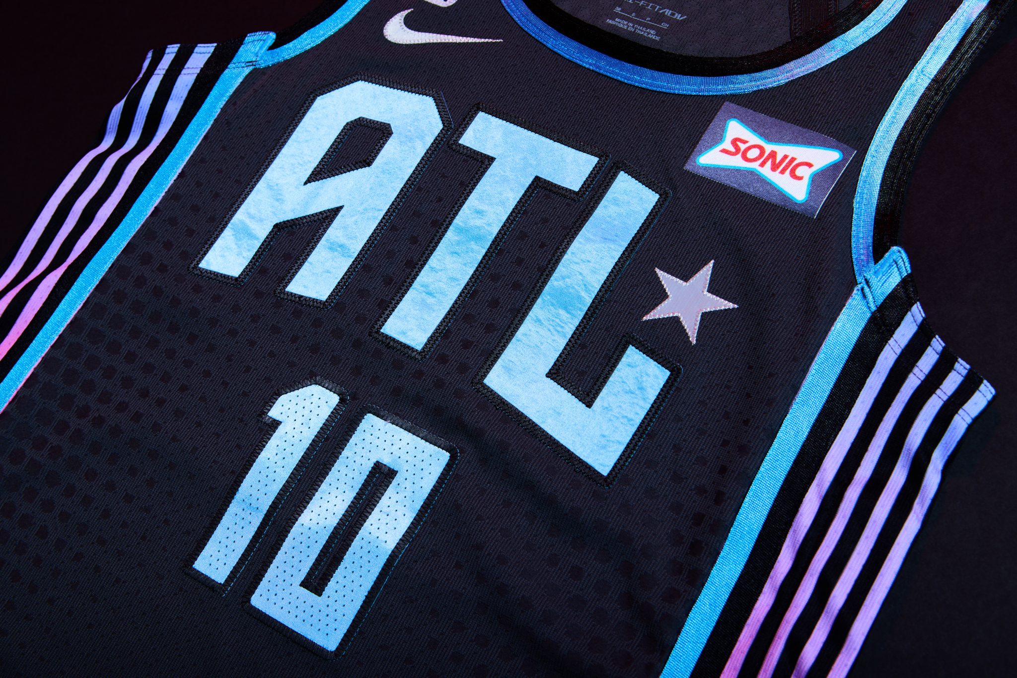 Nike-designed Atlanta Dream Rebel Edition uniform featuring the team identity created by Tantrum Agency