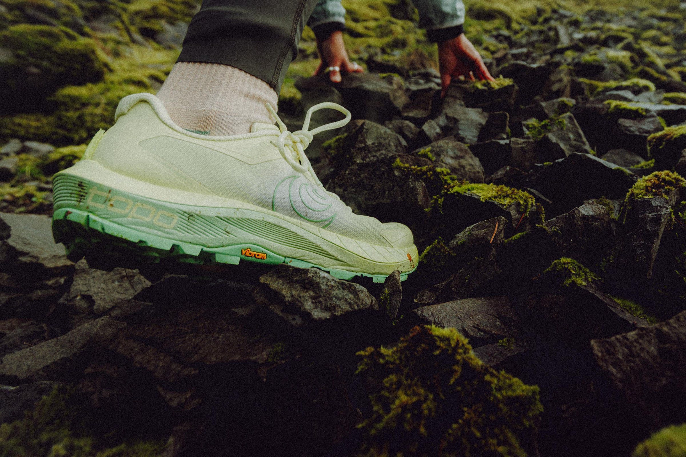 Tantrum Agency retail work for Topo Athletic featuring the MTN Racer 4 trail running campaign