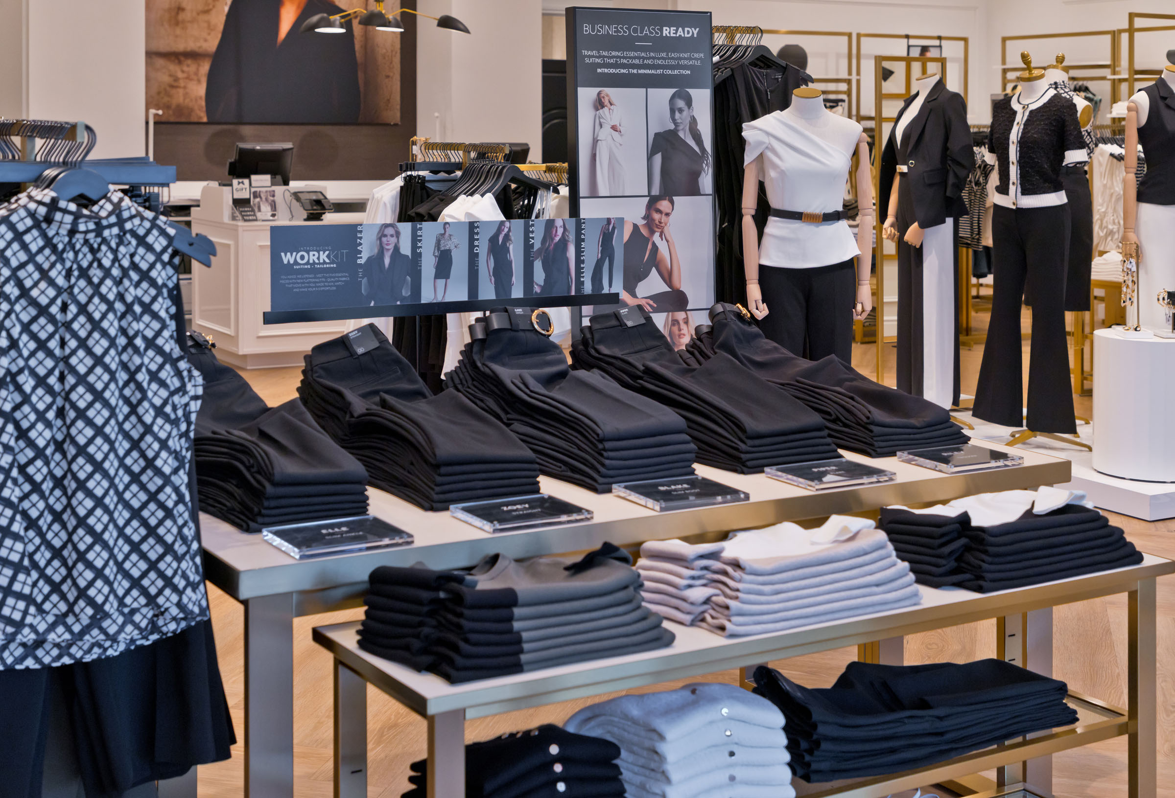 White House Black Market Work Kit retail campaign by Tantrum Agency featuring effortless workwear styling