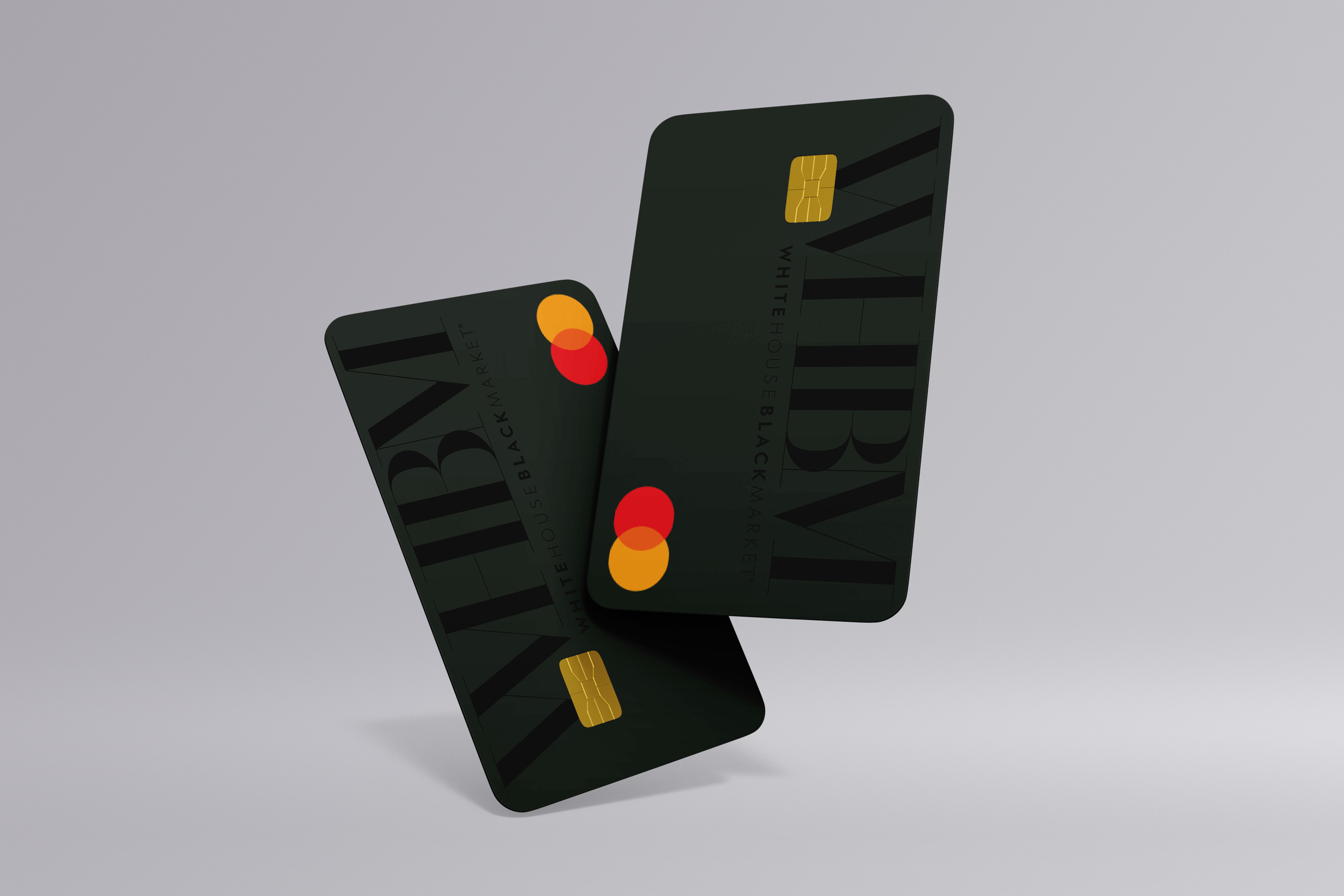 WHBM Prestige membership card featuring the loyalty identity created by Tantrum Agency
