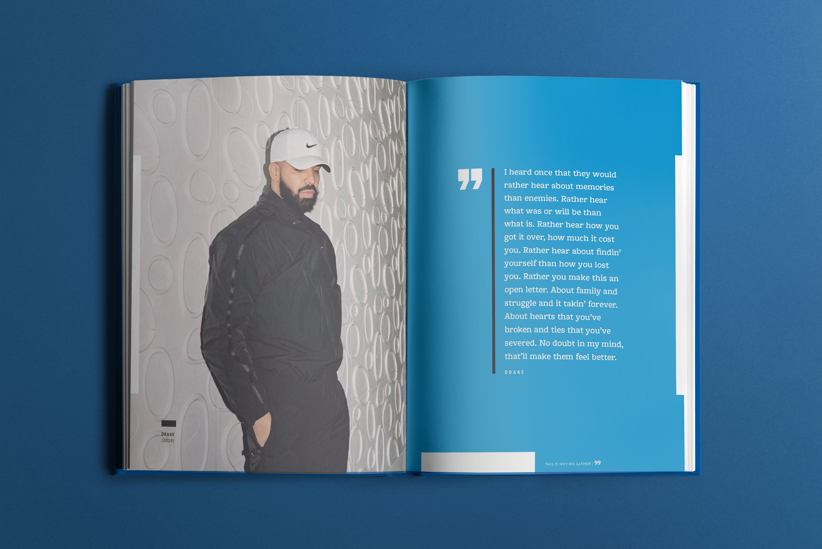 Tantrum Agency TGS Yearbook Vol. 1 editorial design capturing the culture of The Gathering Spot