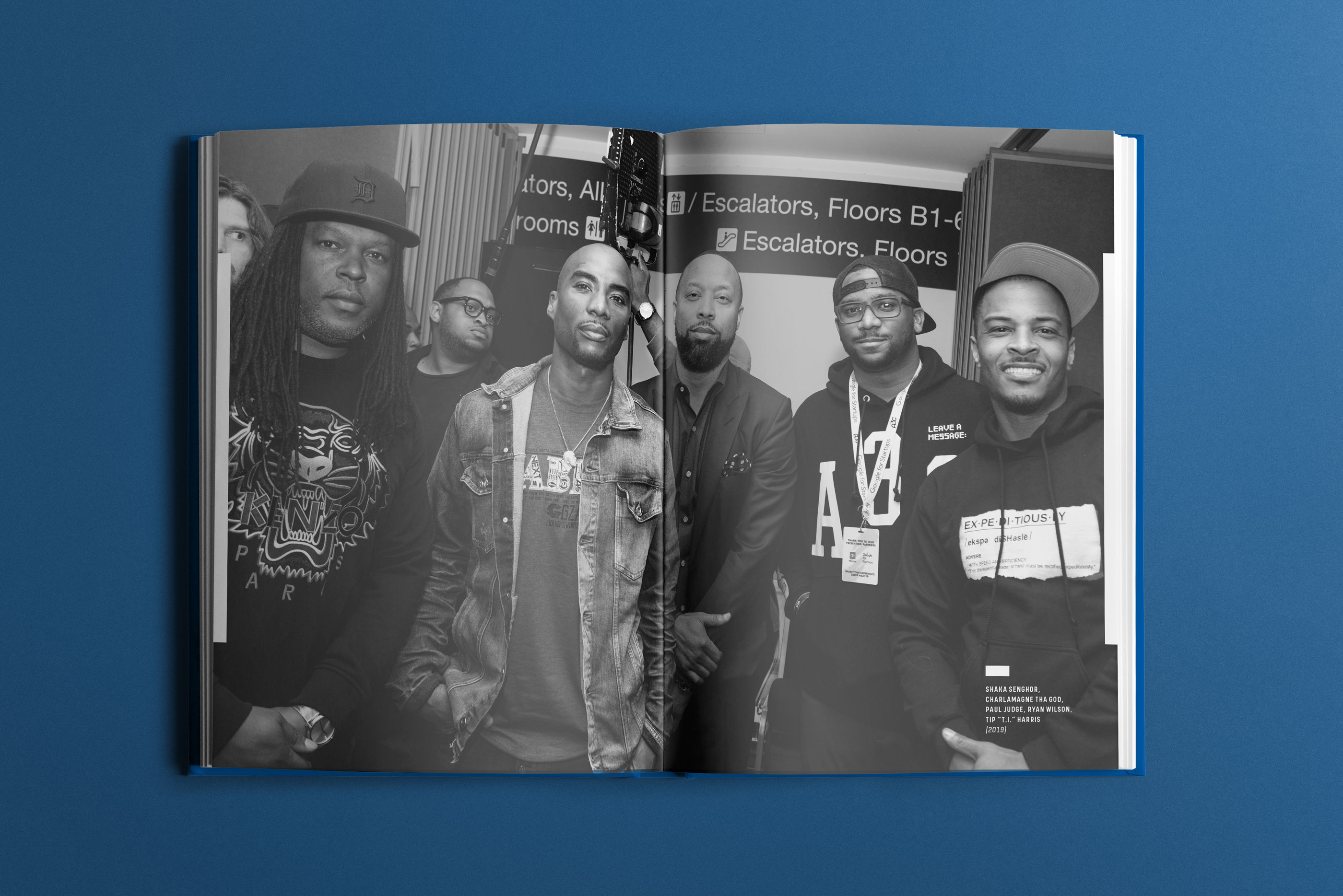 Tantrum Agency TGS Yearbook Vol. 1 spread featuring members, events and community storytelling