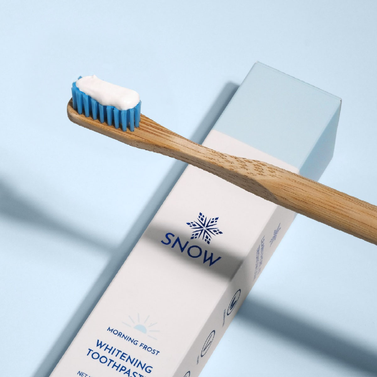 SNOW point-of-purchase packaging and retail presentation designed by Tantrum Agency