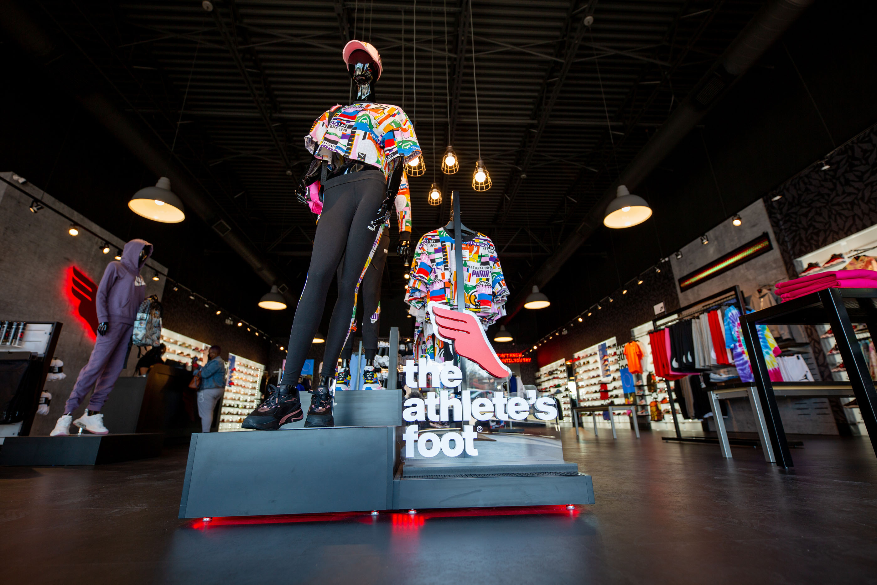 Tantrum Agency StAART brand imagery for The Athlete’s Foot connecting sneaker culture with Black entrepreneurship