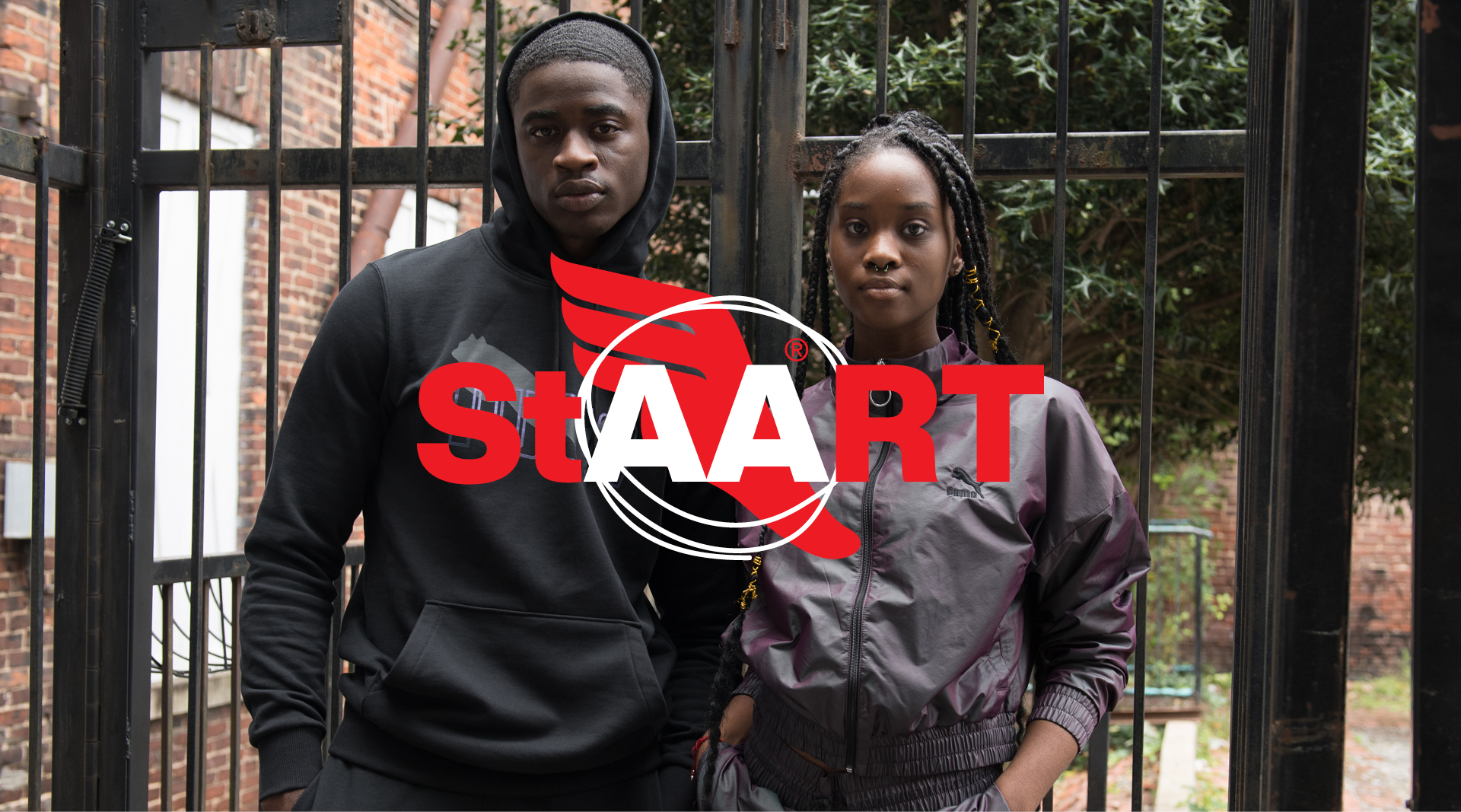 StAART visual identity created by Tantrum Agency for The Athlete’s Foot Strategic African American Retail Track