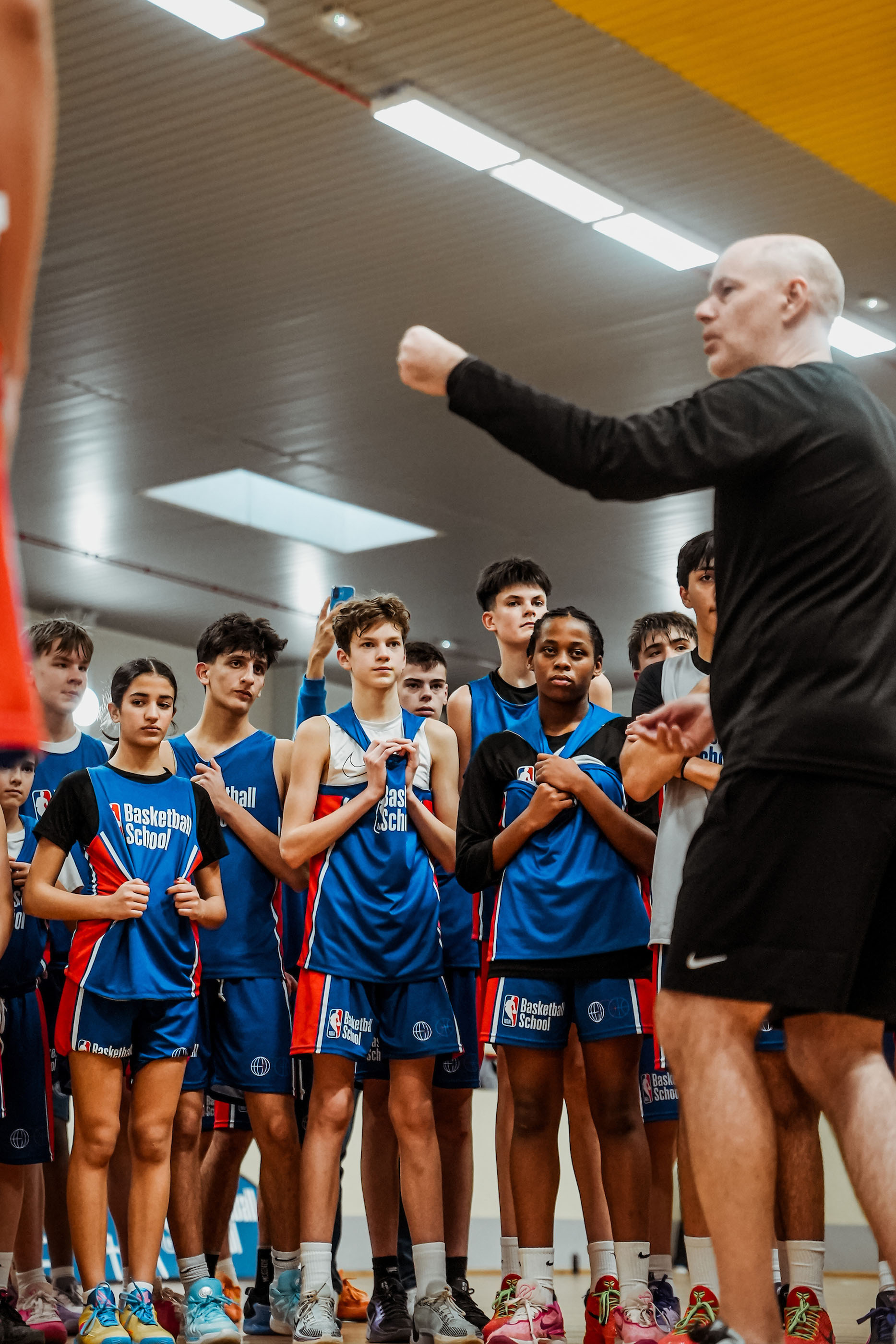 Tantrum Agency brand toolkit for NBA Basketball Schools supporting consistent global program communications