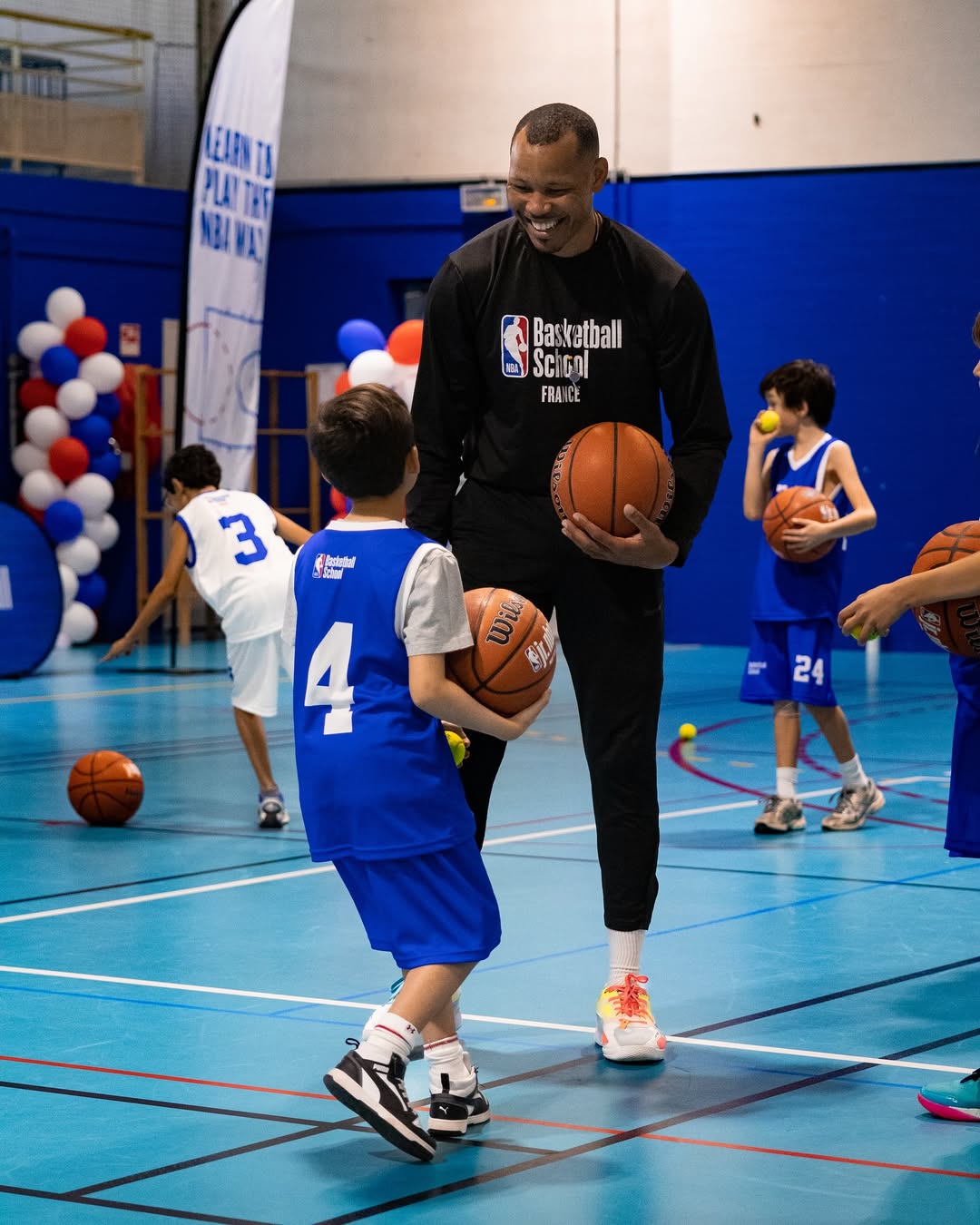 Tantrum Agency presentation and communications design for the NBA Basketball Schools global brand system