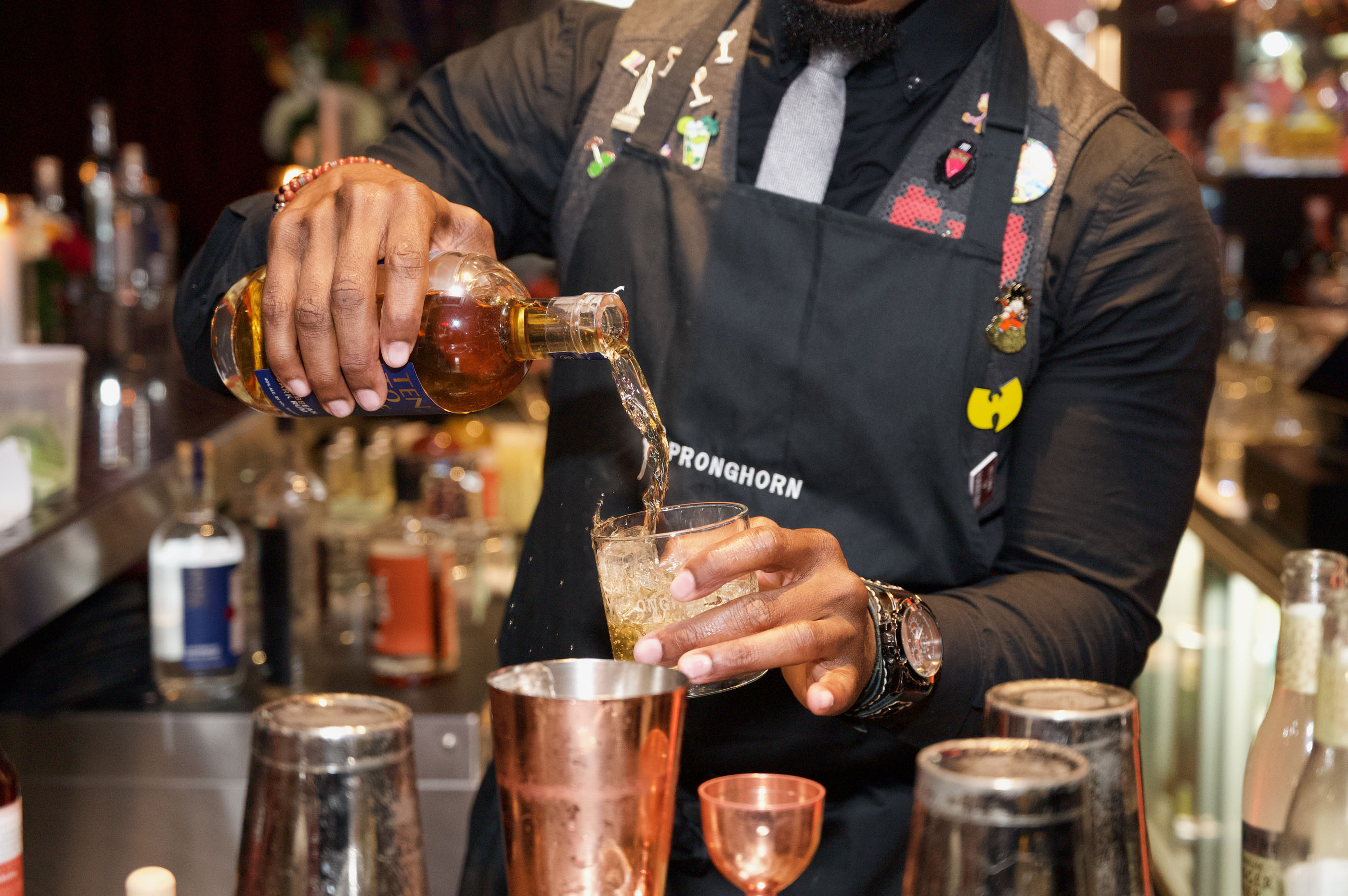 Pronghorn brand imagery by Tantrum Agency supporting its mission in the spirits industry